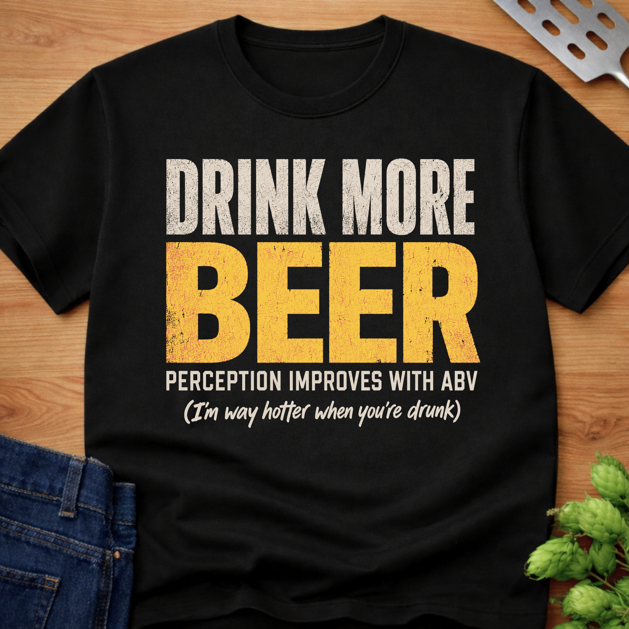 Drink More Beer (Hotter) T-Shirt