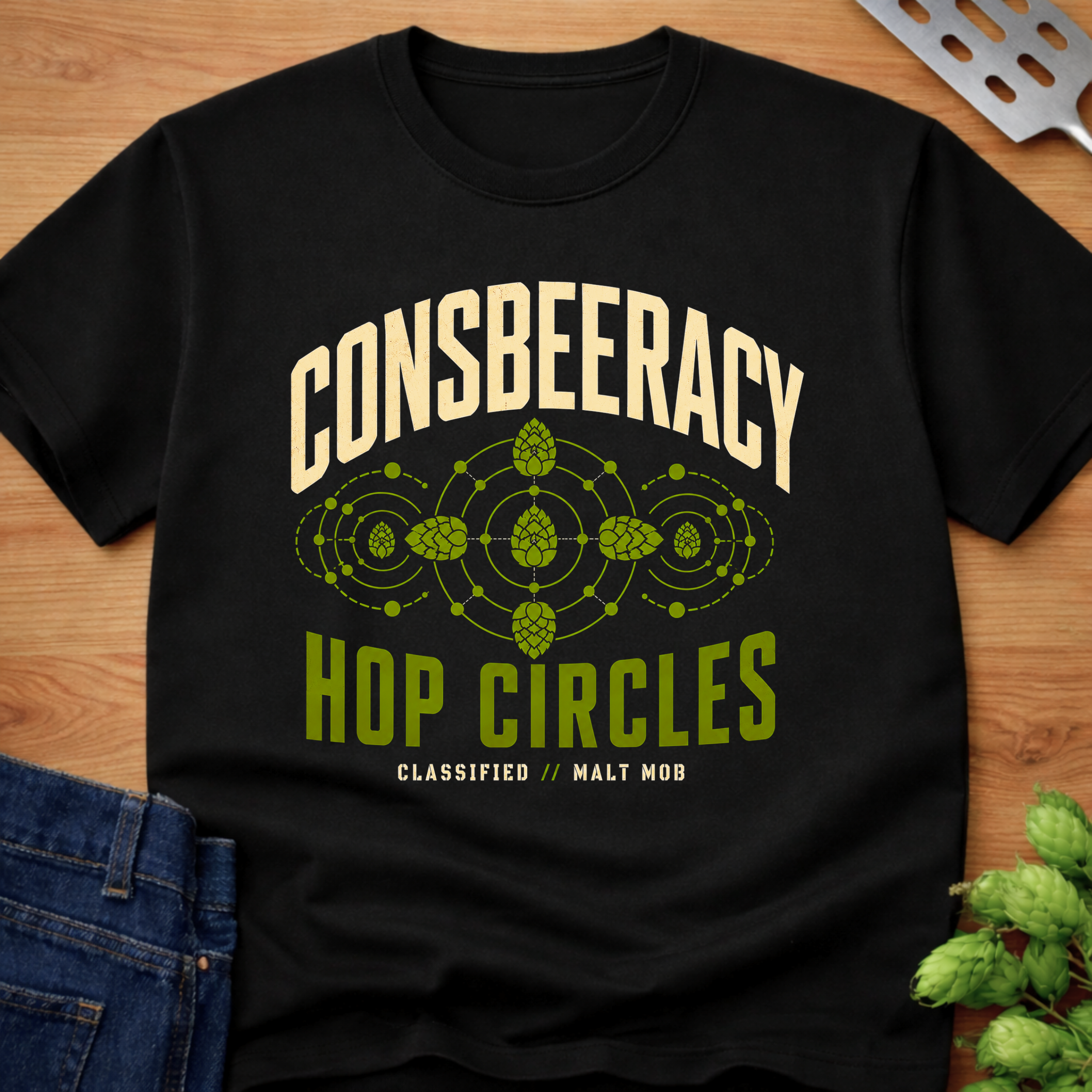 Consbeeracy Hop Circles T-Shirt
