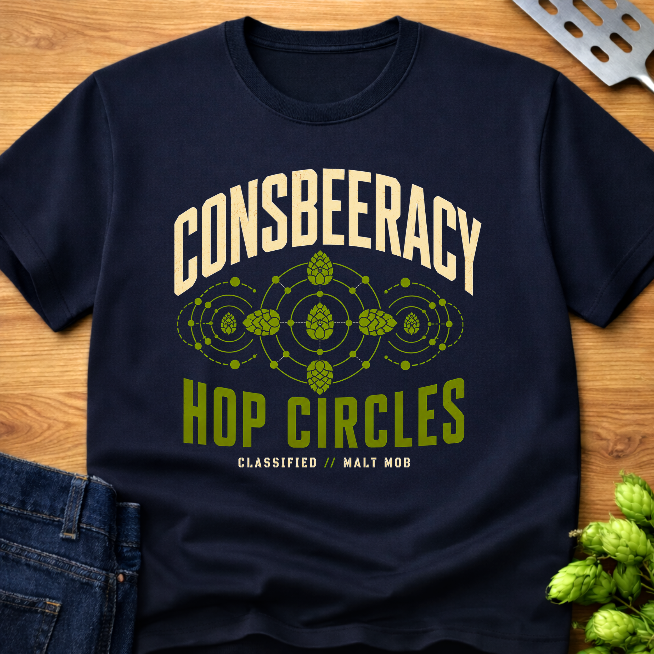 Consbeeracy Hop Circles T-Shirt