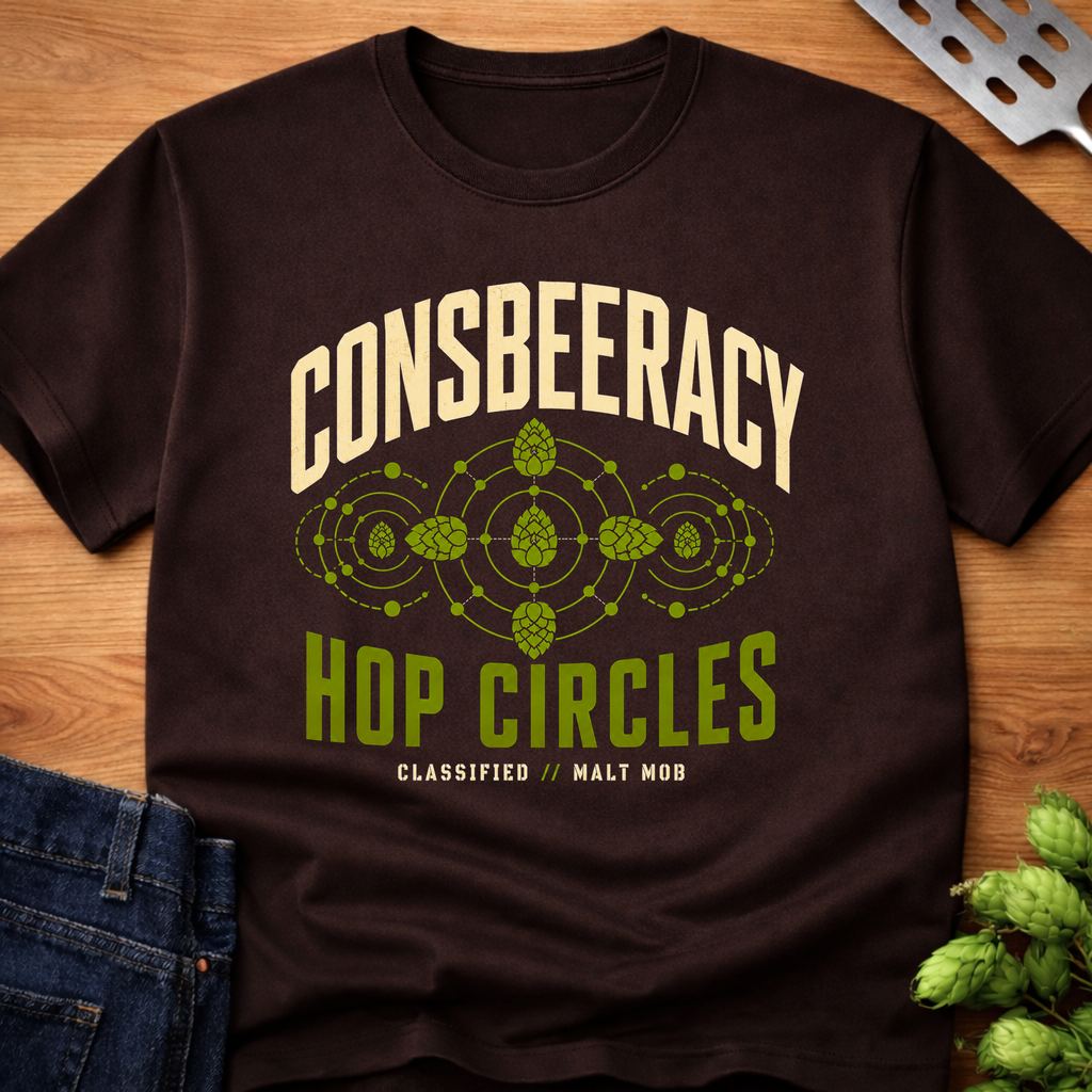 Consbeeracy Hop Circles T-Shirt