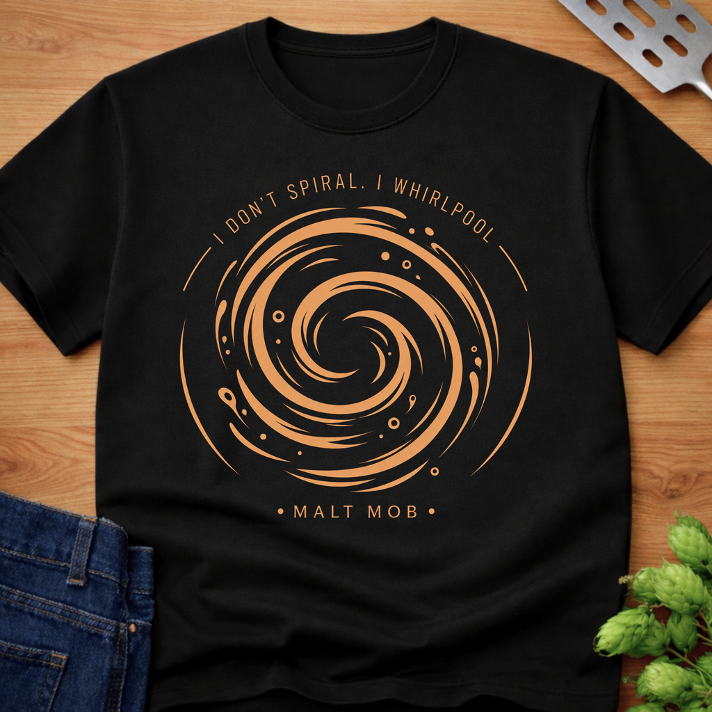 I Don't Spiral I Whirlpool T-Shirt