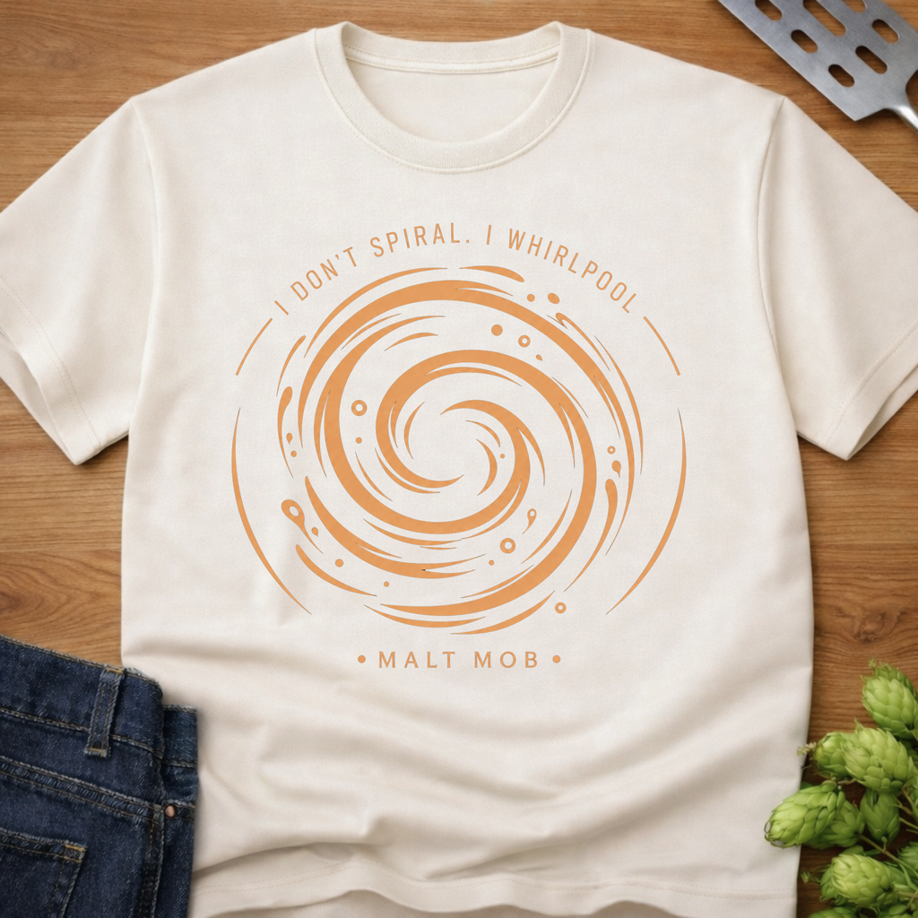 I Don't Spiral I Whirlpool T-Shirt