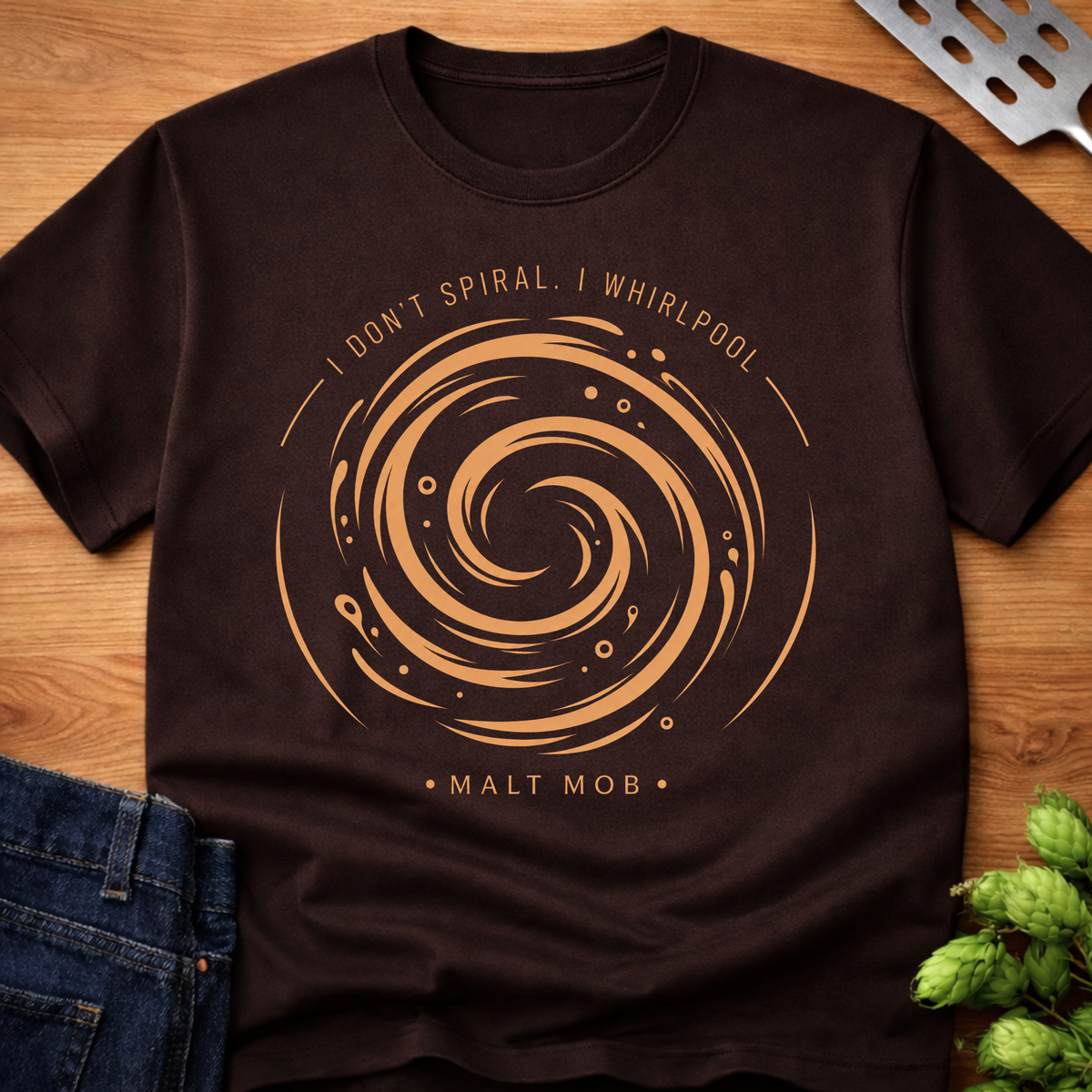 I Don't Spiral I Whirlpool T-Shirt