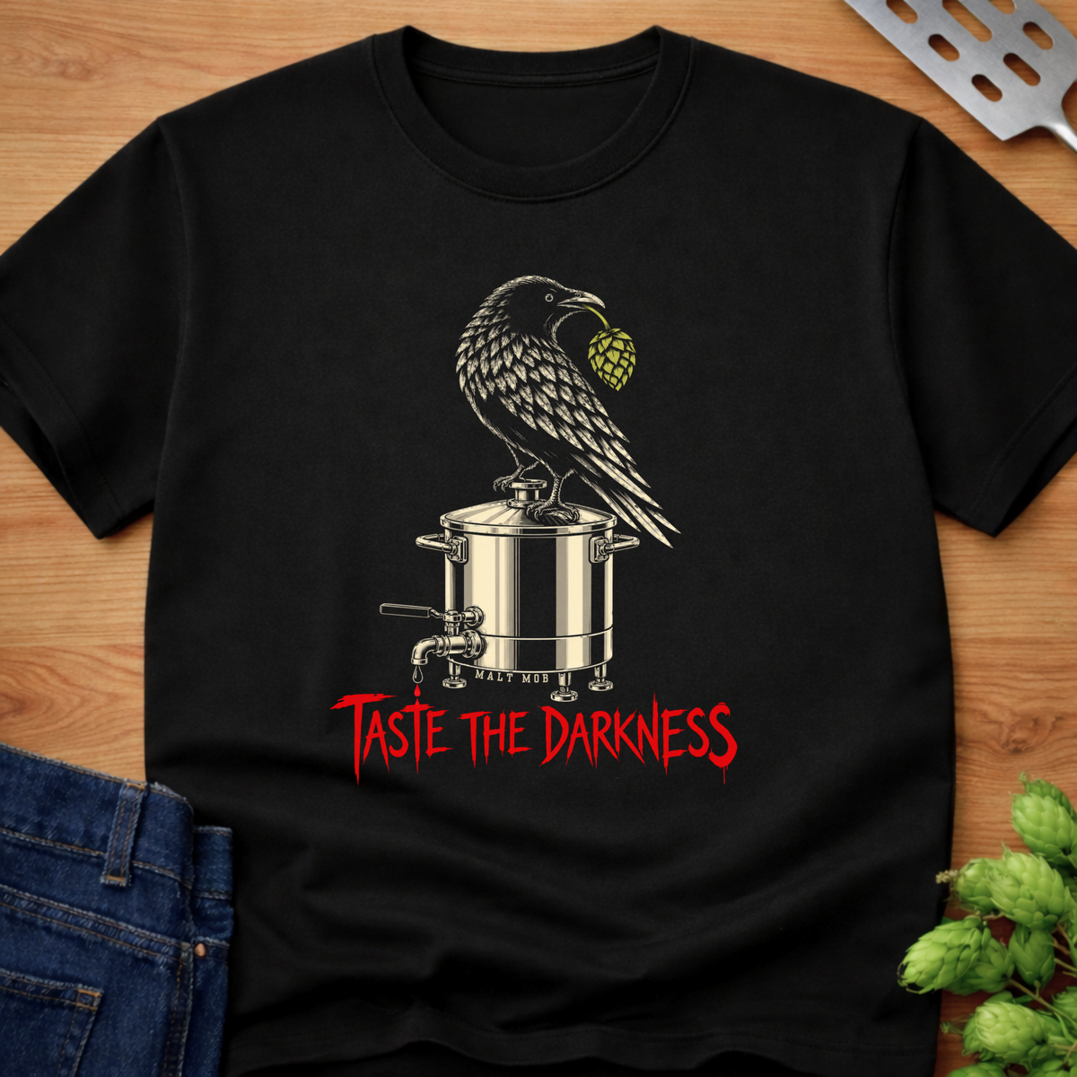 Taste The Darkness (Raven) T-Shirt
