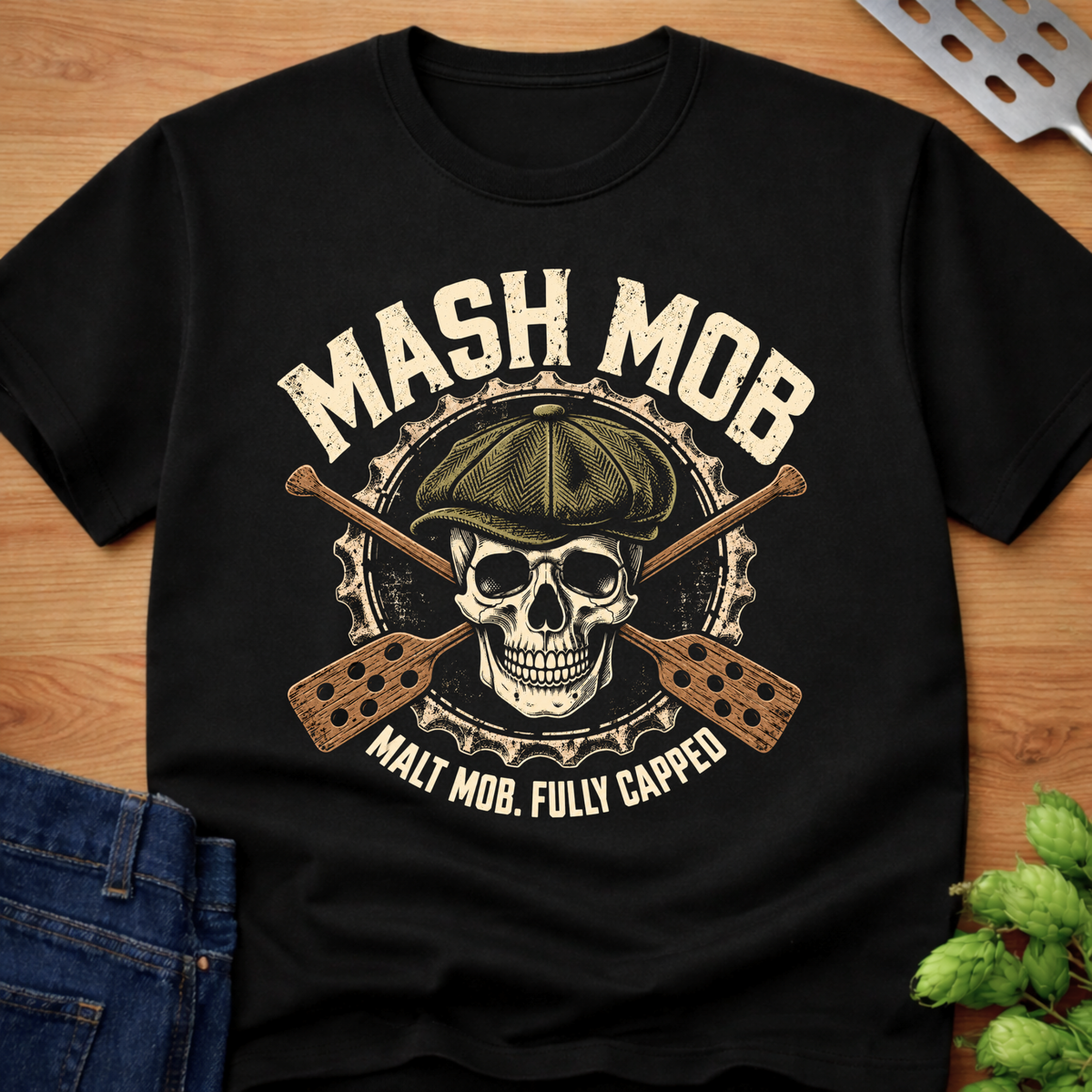 Mash Mob Fully Capped T-Shirt