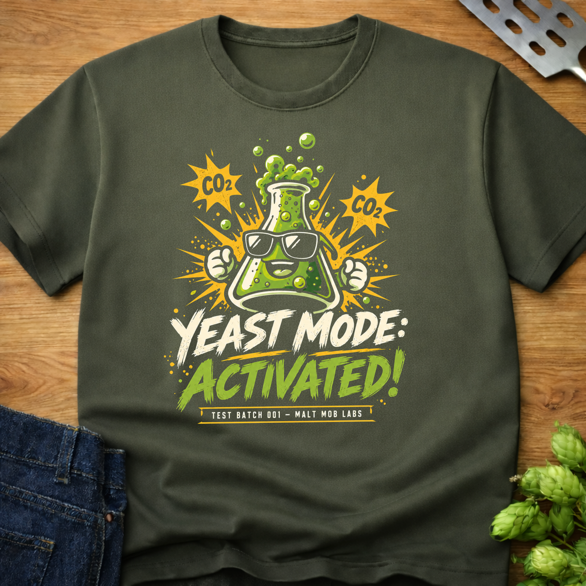 Yeast Mode Activated T-Shirt