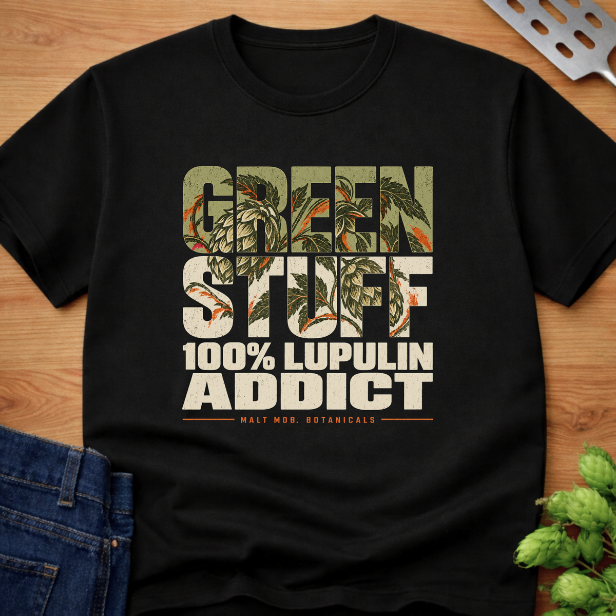 Green Stuff 100% Lupulin Addict T-Shirt