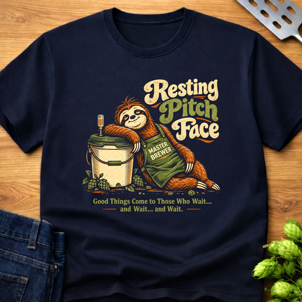 Resting Pitch Face (Brew Sloth) T-Shirt
