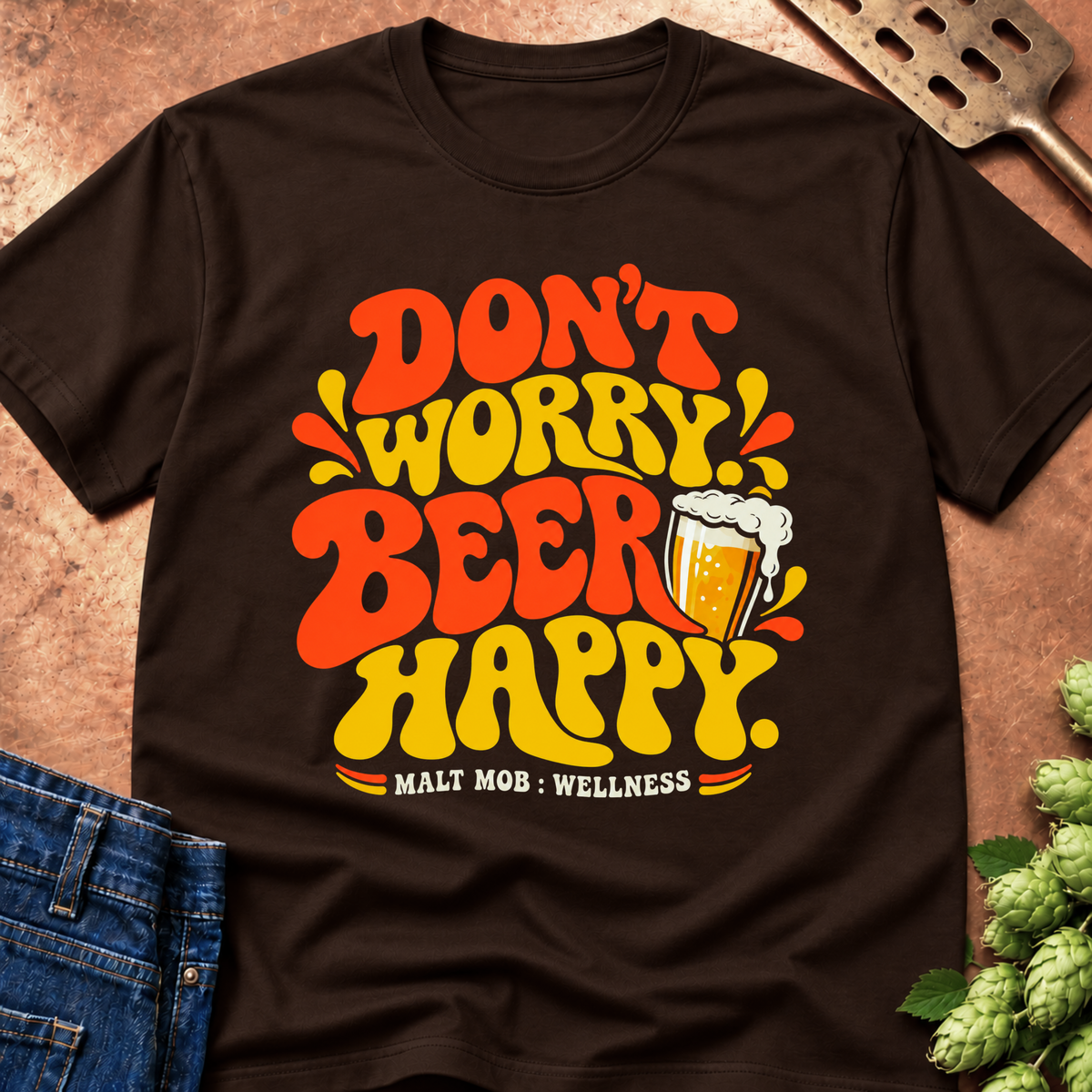 Don't Worry Beer Happy T-Shirt