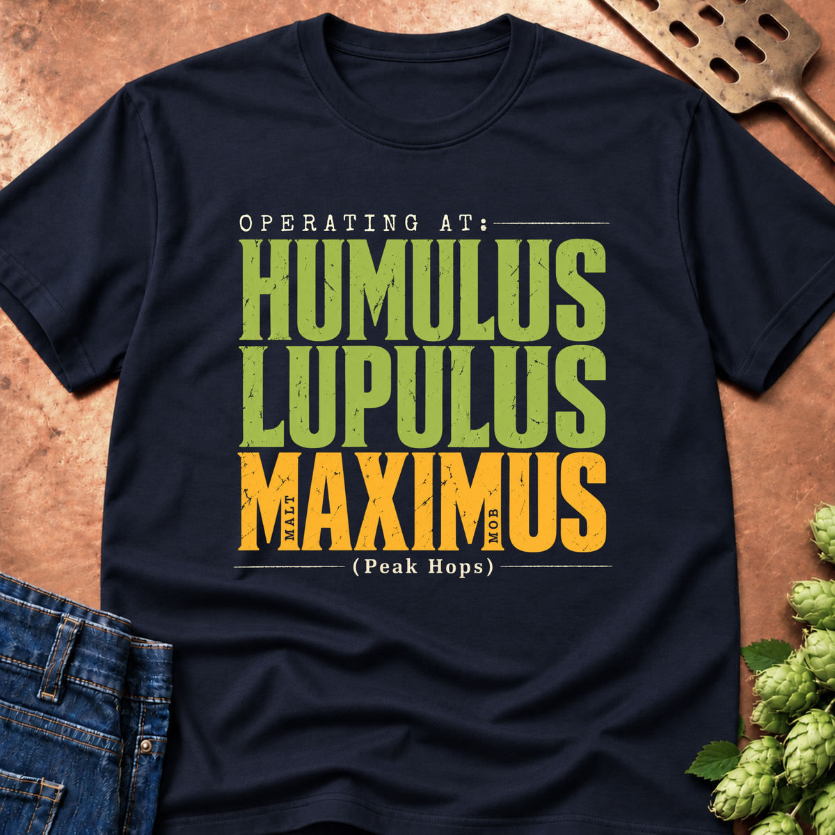 Humulus Lupulus Maximus (Industrial) T-Shirt