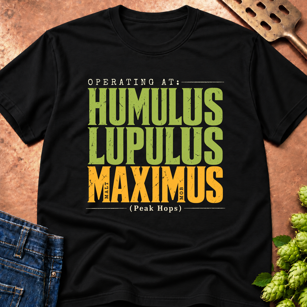 Humulus Lupulus Maximus (Industrial) T-Shirt