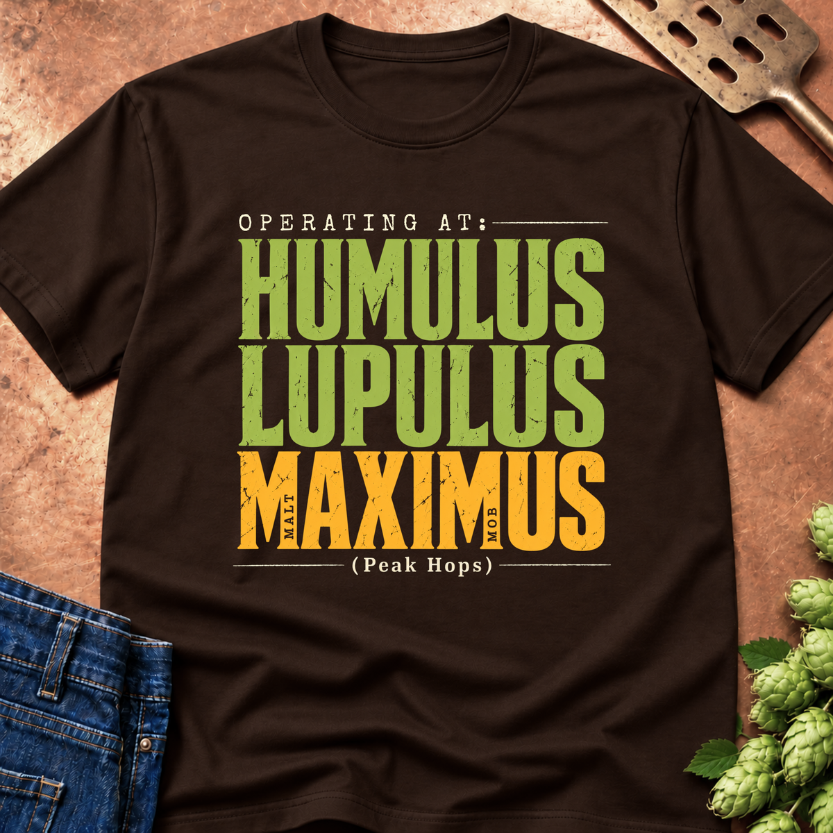 Humulus Lupulus Maximus (Industrial) T-Shirt