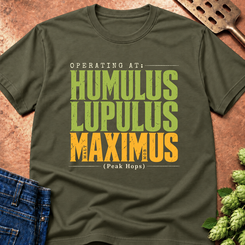 Humulus Lupulus Maximus (Industrial) T-Shirt