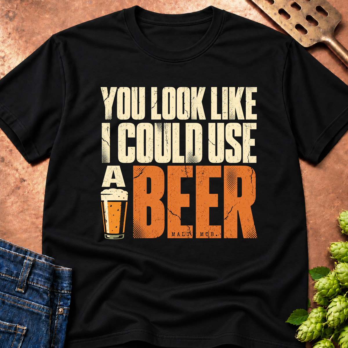I Could Use A Beer (Industrial) T-Shirt