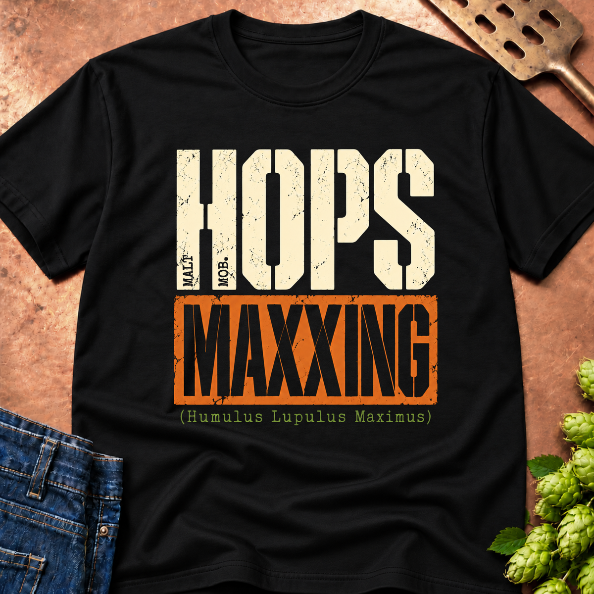 Hops Maxxing (Industrial) T-Shirt