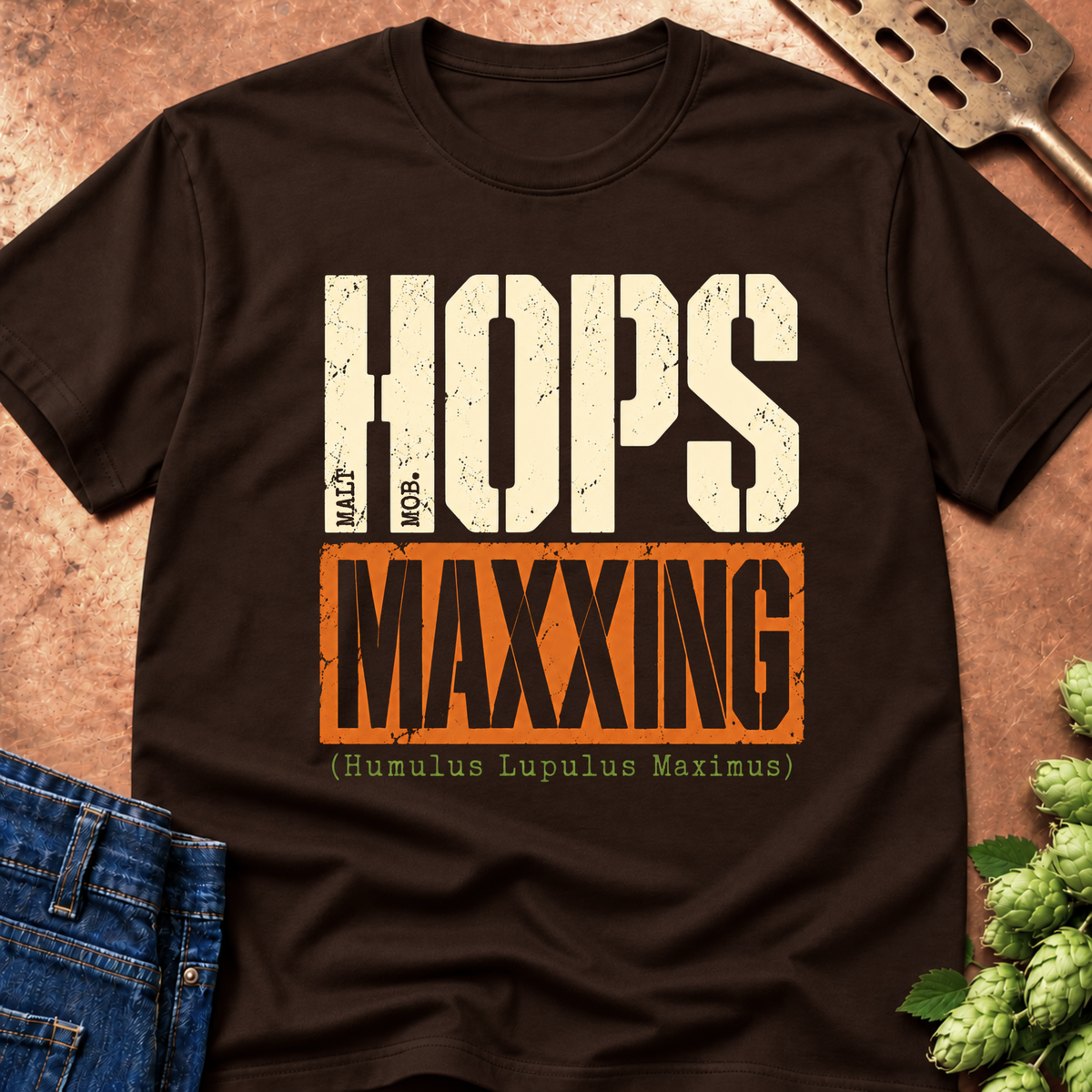 Hops Maxxing (Industrial) T-Shirt
