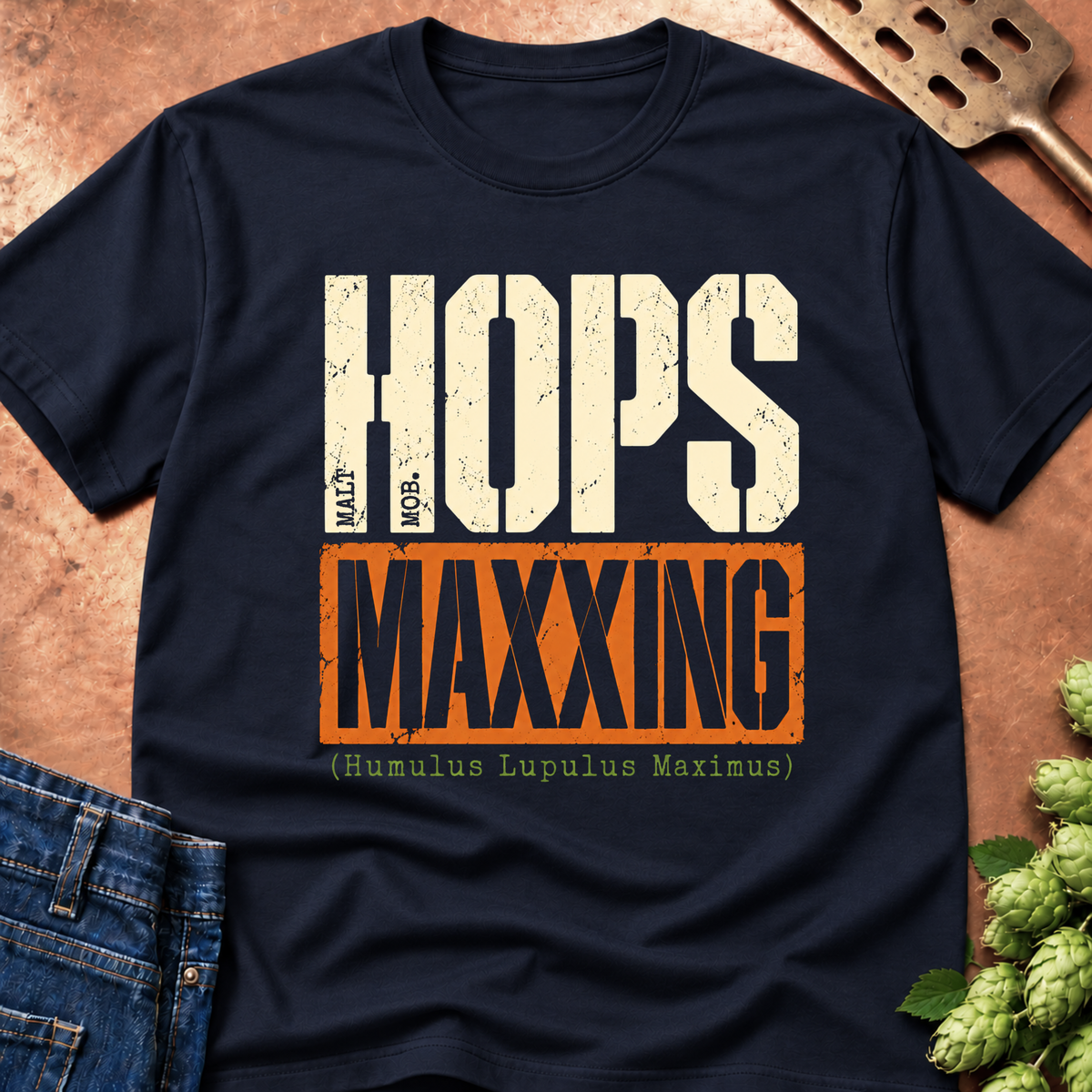 Hops Maxxing (Industrial) T-Shirt