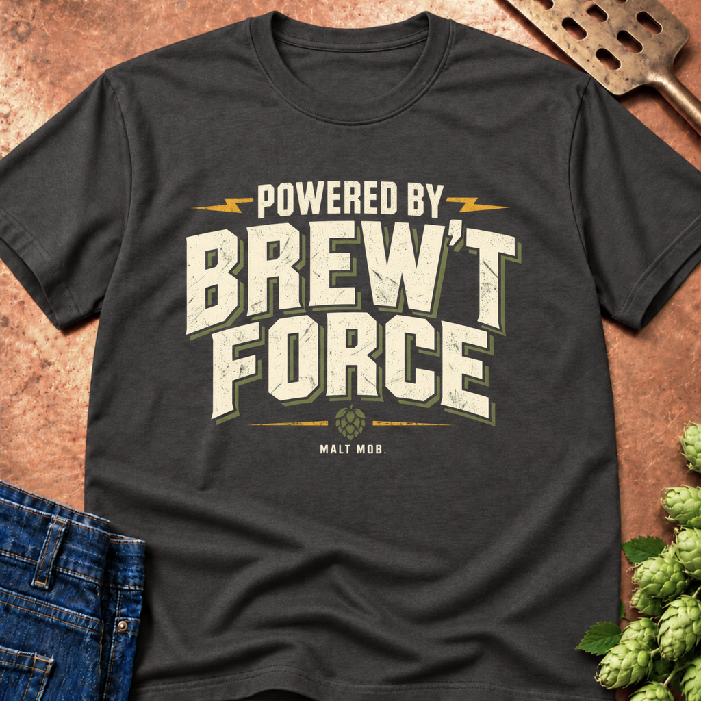 Powered By Brew't Force T-Shirt
