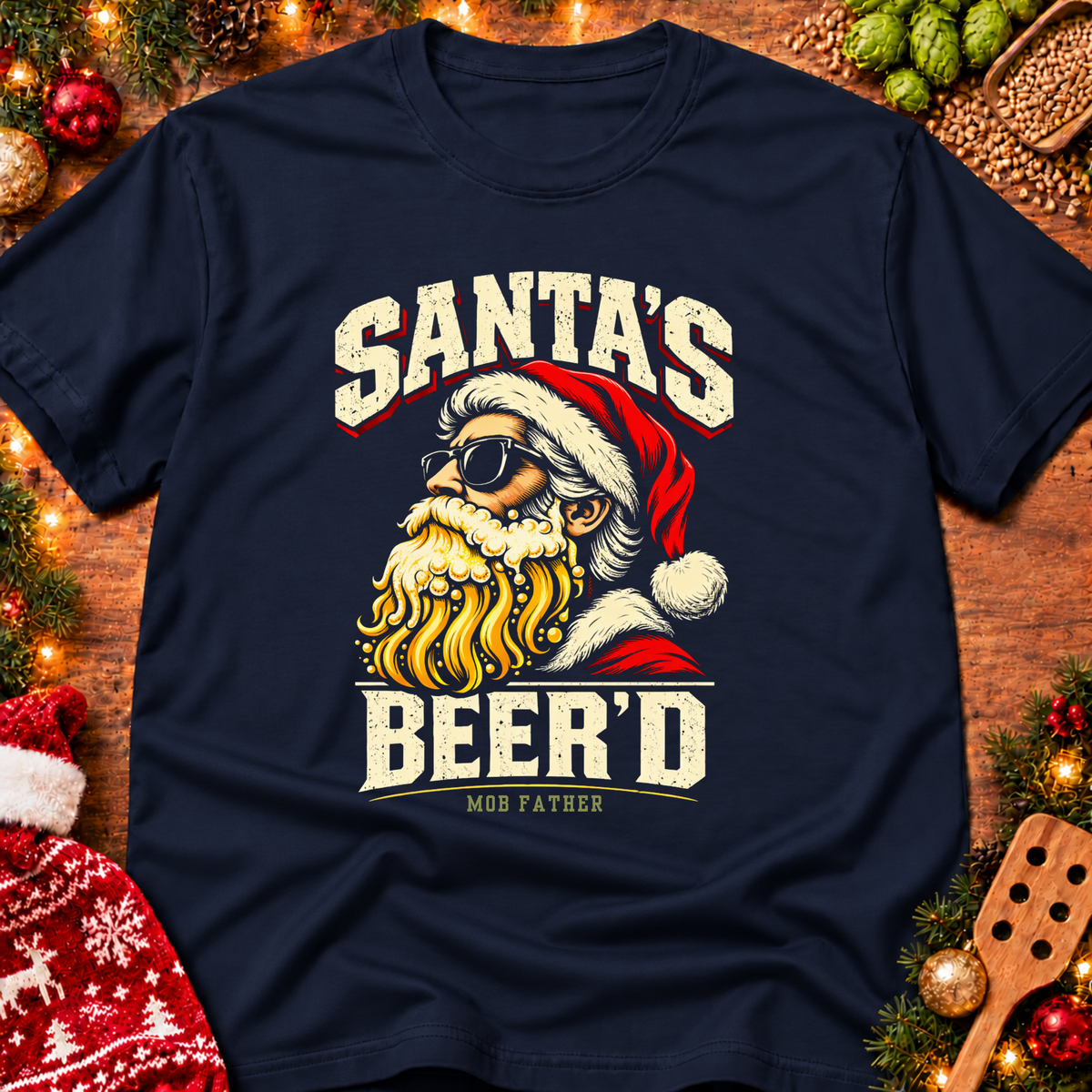 Santa's Beer'd (Christmas) T-Shirt