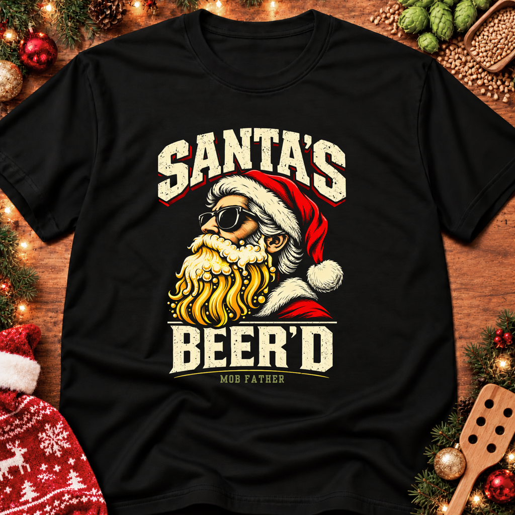 Santa's Beer'd (Christmas) T-Shirt