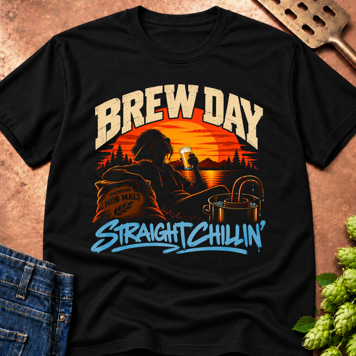 Brew Day Straight Chillin T-Shirt