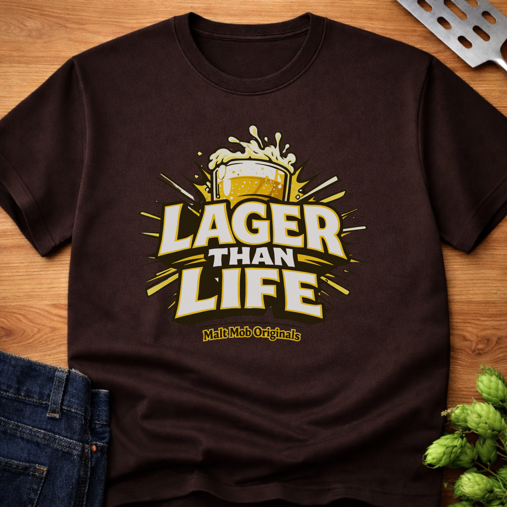 Lager Than Life T-Shirt
