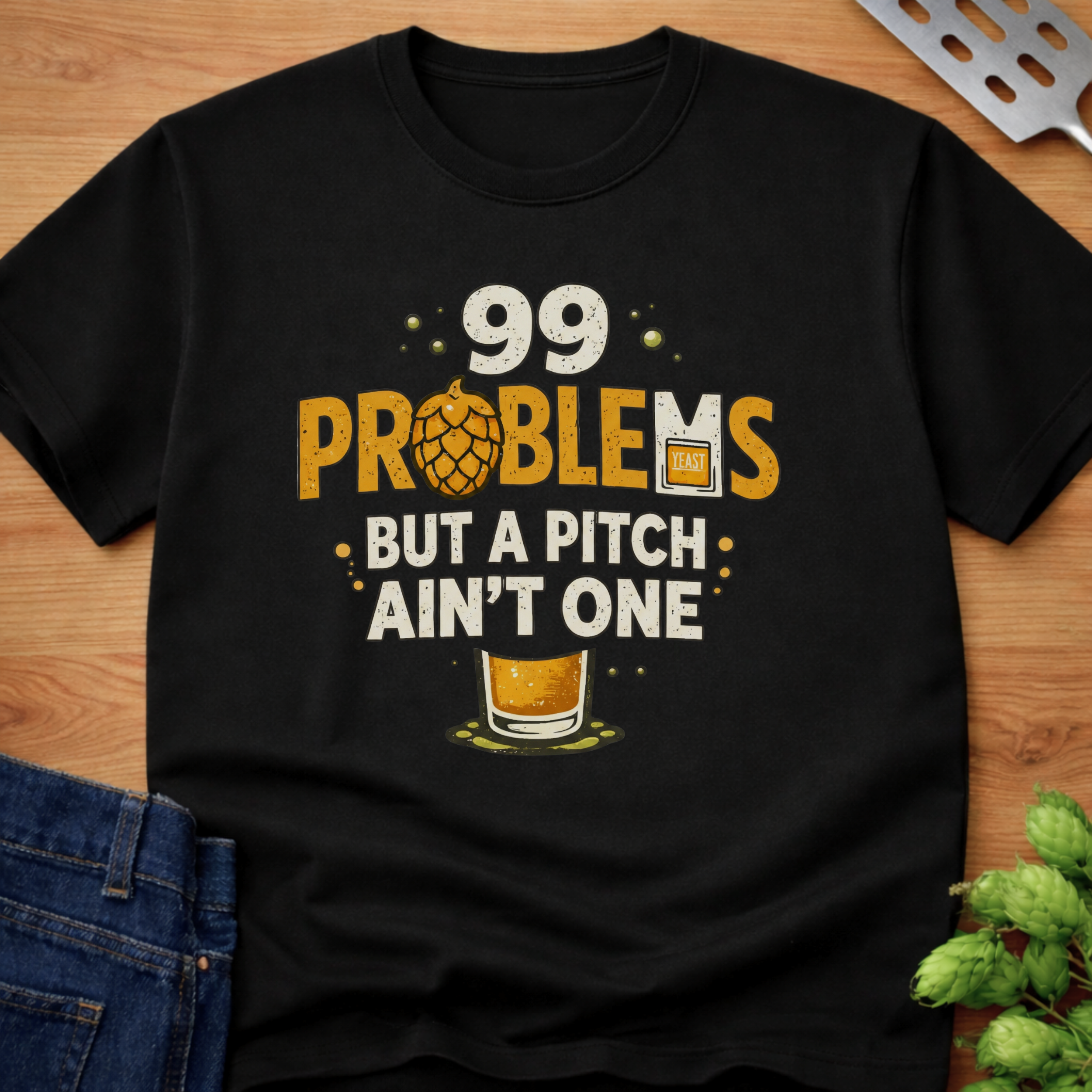 99 Problems But A Pitch Ain't One T-Shirt