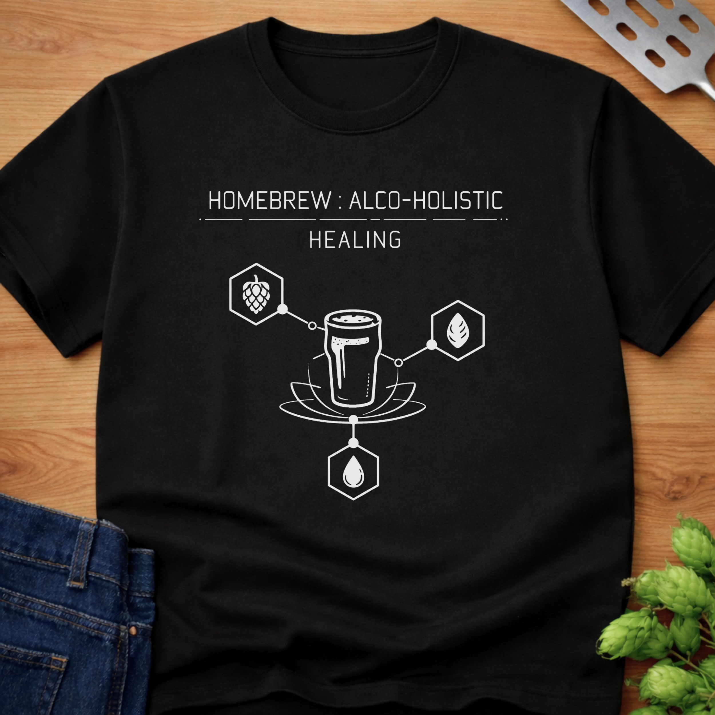 Homebrew Alco-holistic Healing T-Shirt