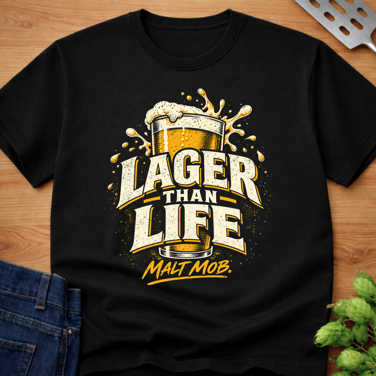 Lager Than Life T-Shirt