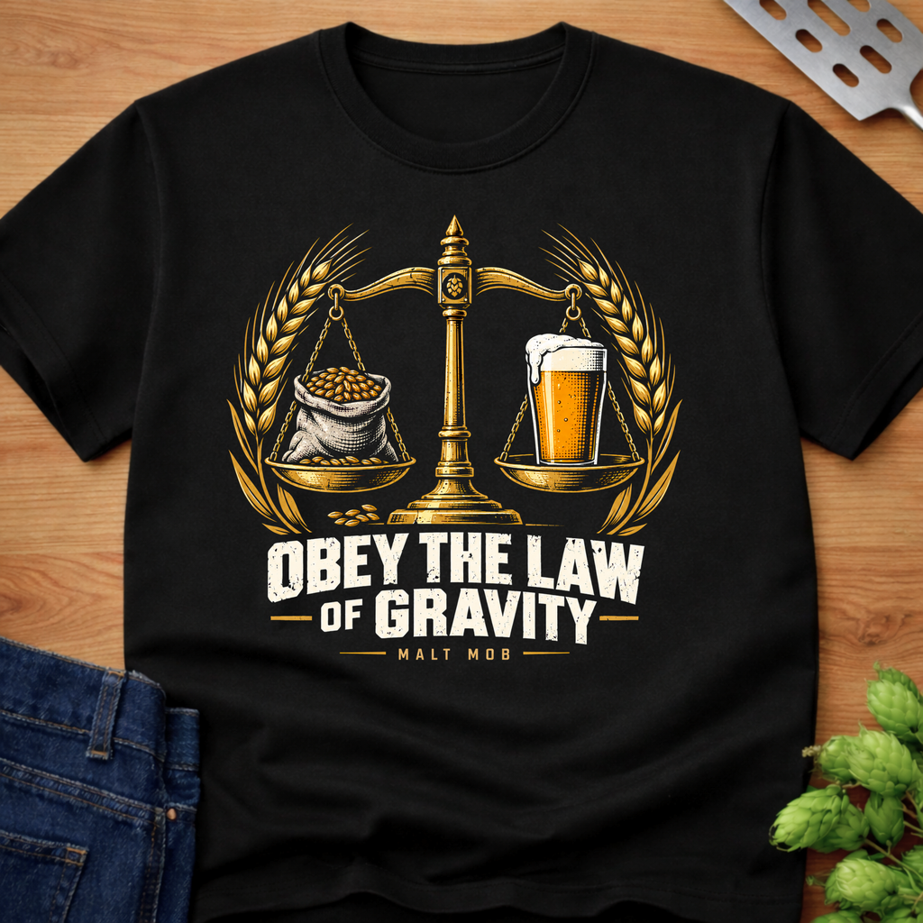 Obey The Law Of Gravity T-Shirt