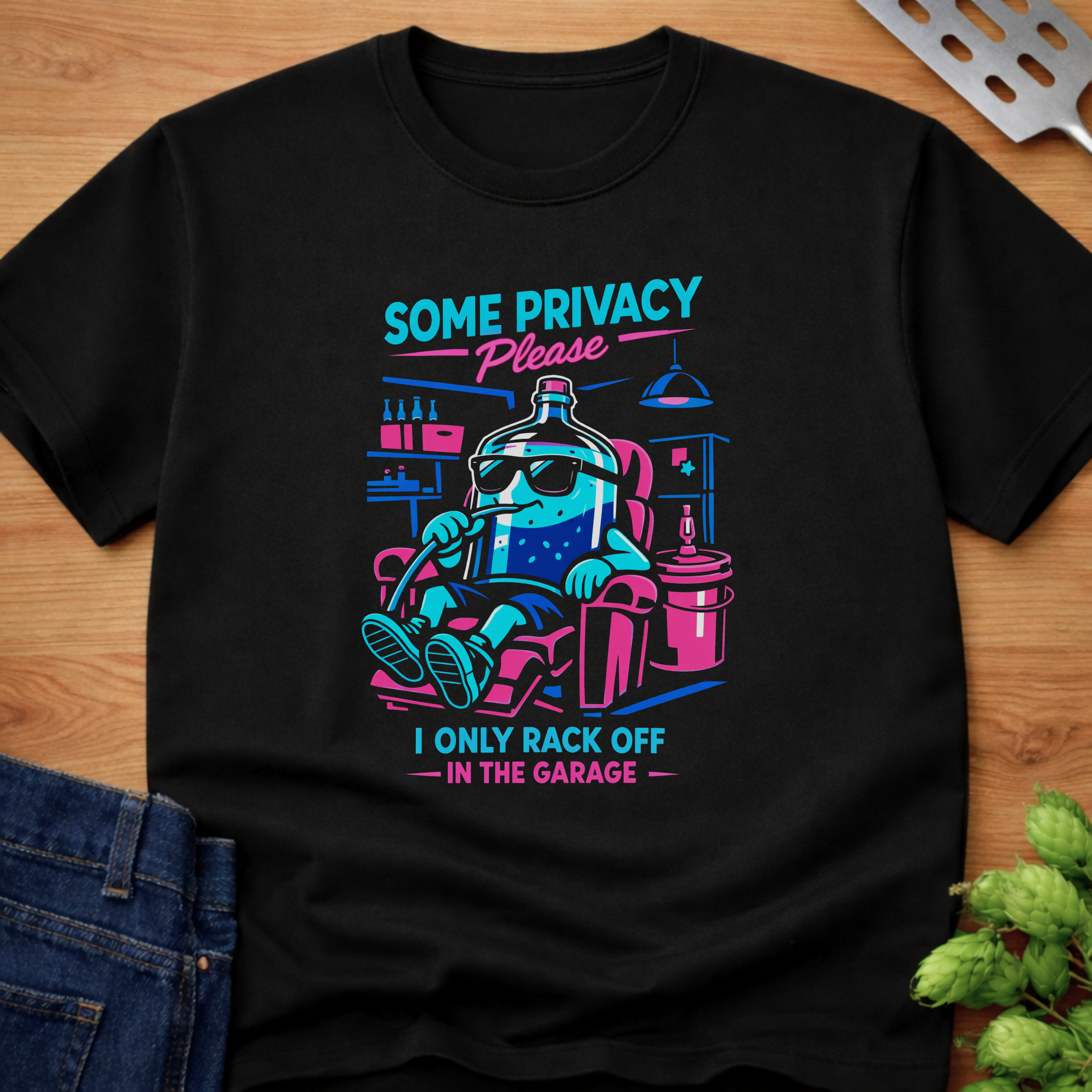 I Only Rack Off In The Garage T-Shirt