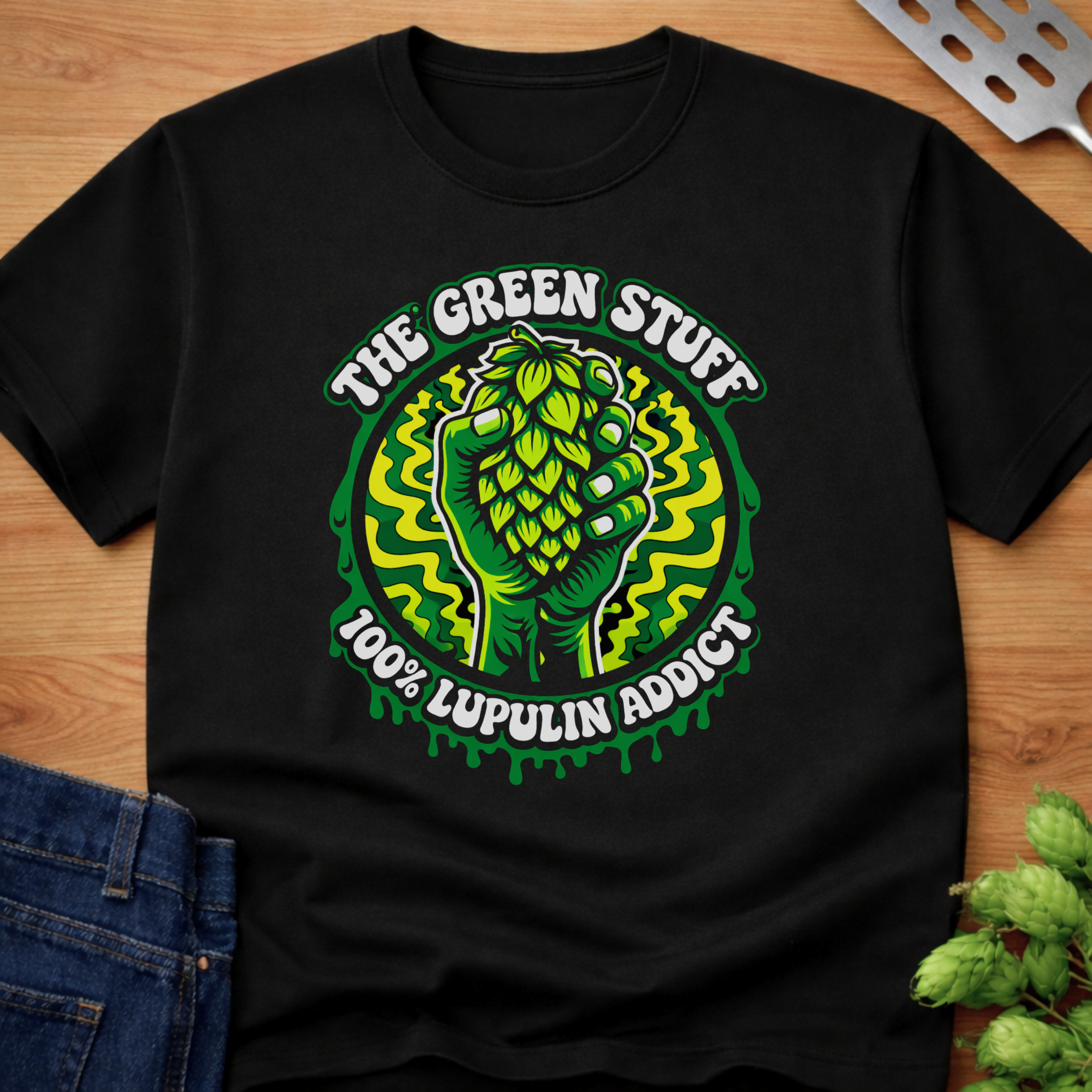 The Green Stuff 100% Lupulin Addict T-Shirt