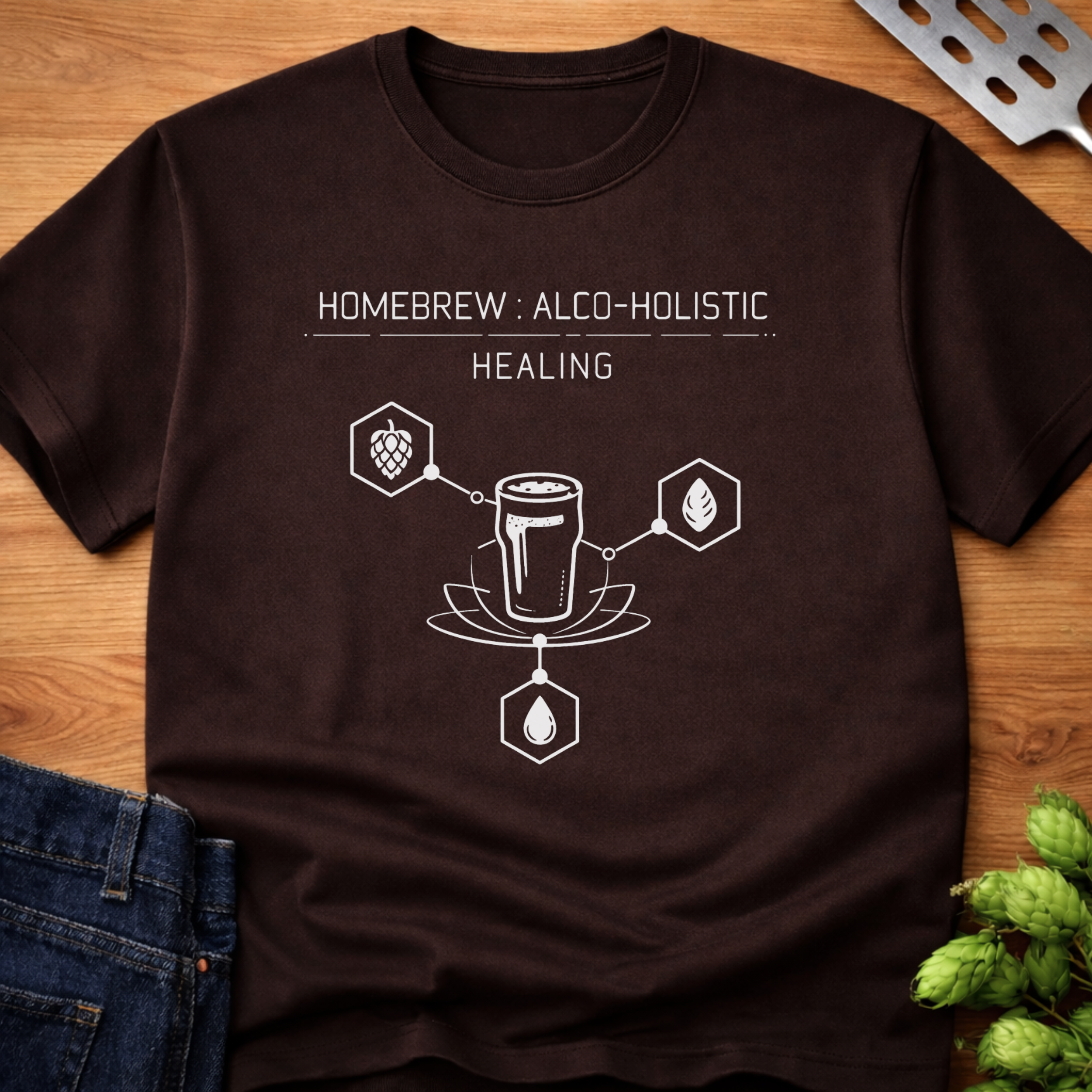 Homebrew Alco-holistic Healing T-Shirt