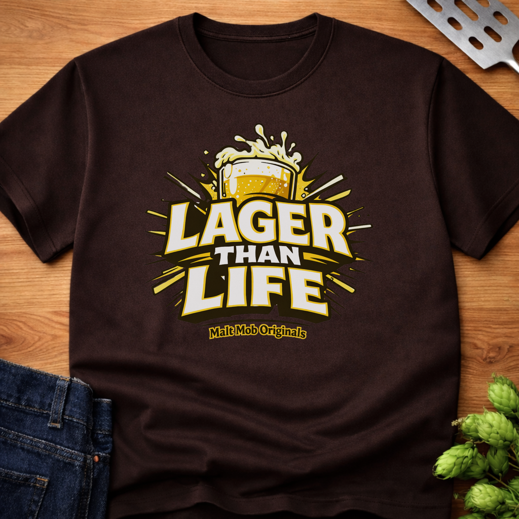 Lager Than Life T-Shirt