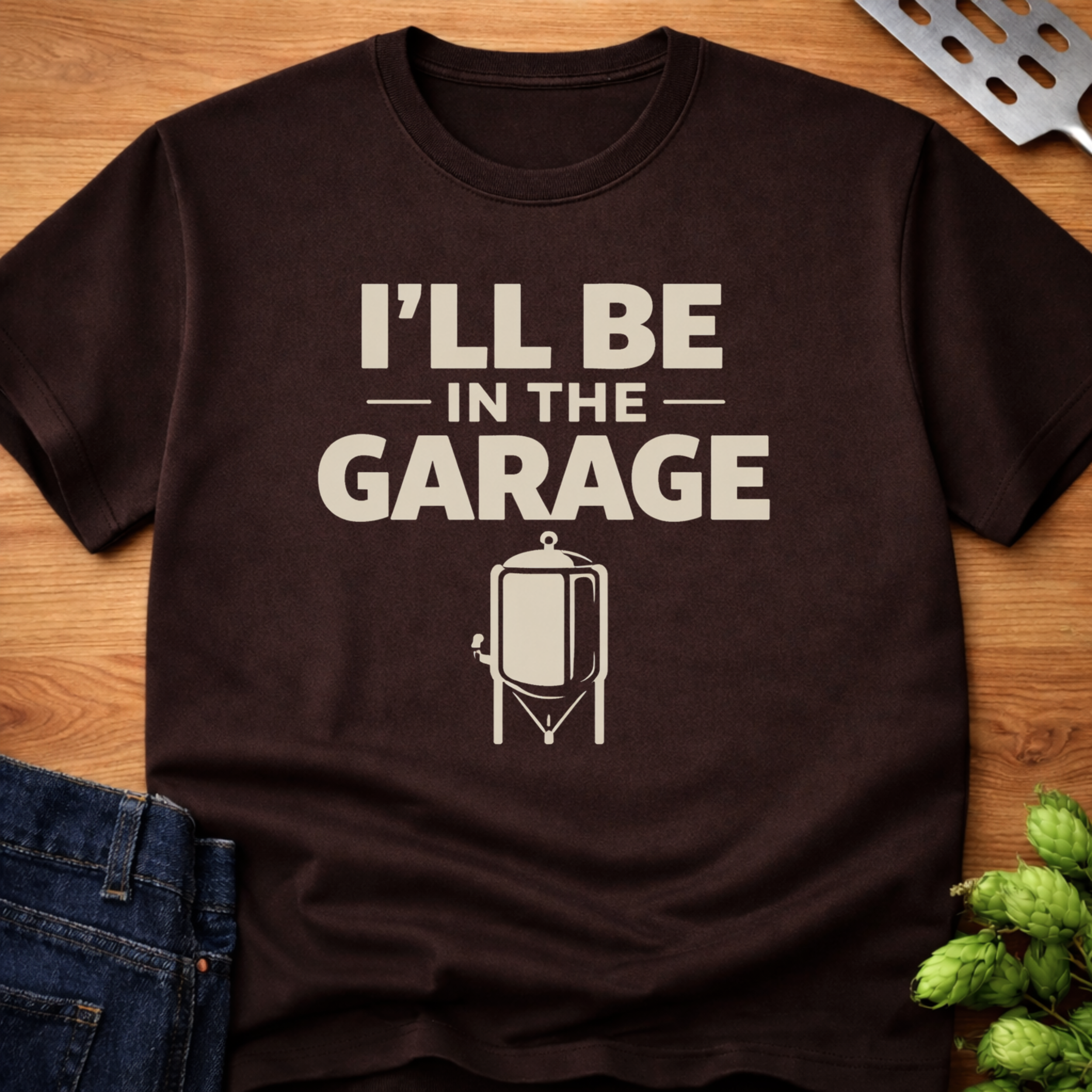 I'll Be In The Garage T-Shirt