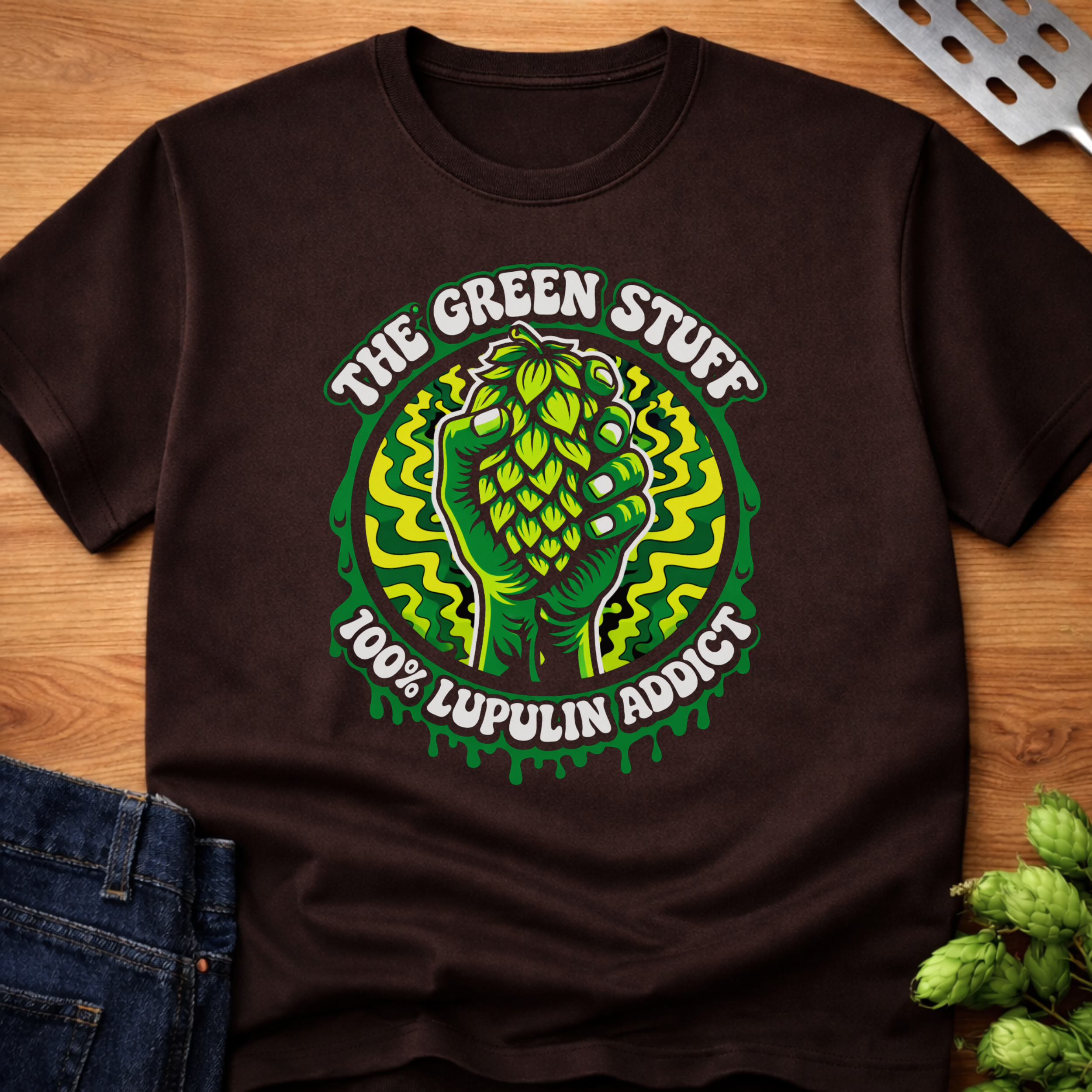 The Green Stuff 100% Lupulin Addict T-Shirt
