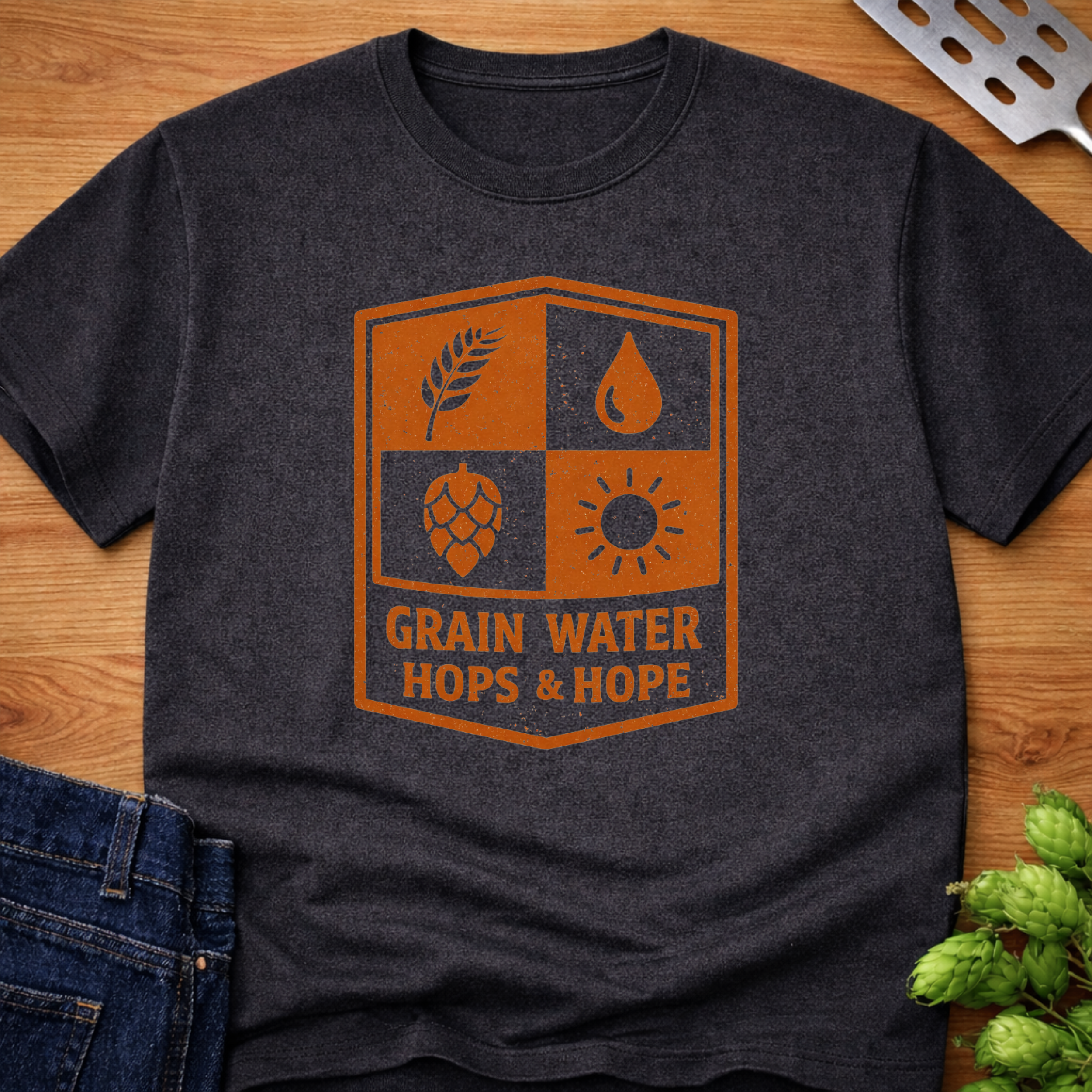 Grain Water Hops Hope T-Shirt