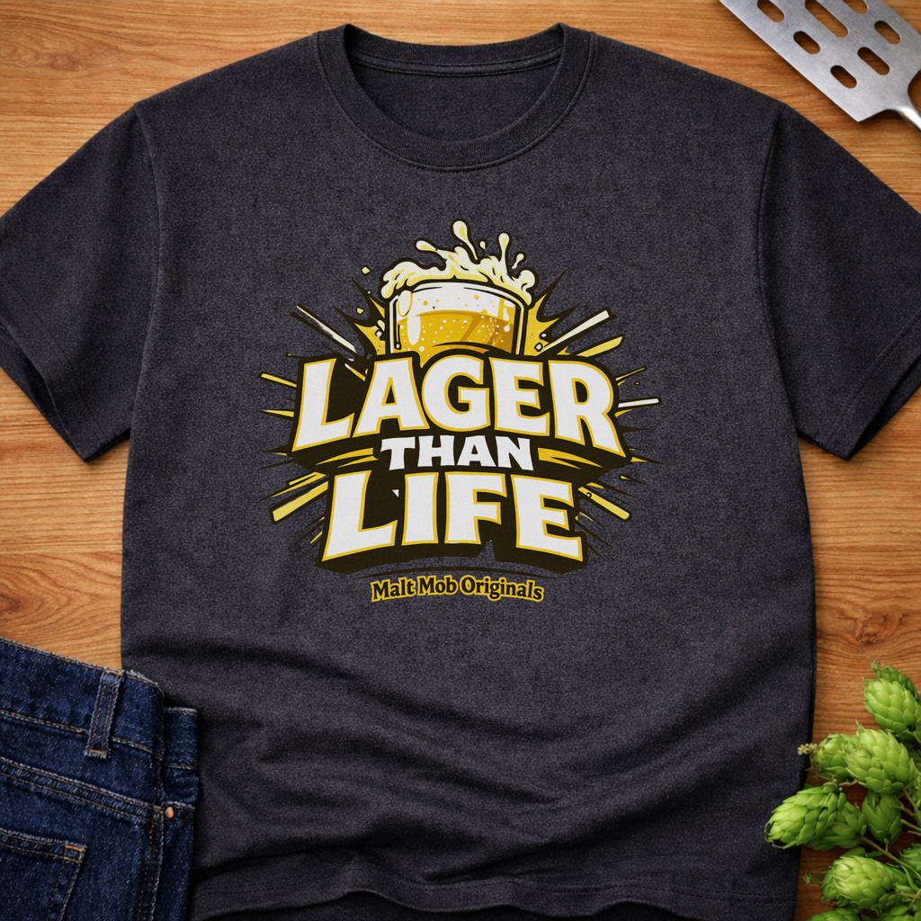 Lager Than Life T-Shirt