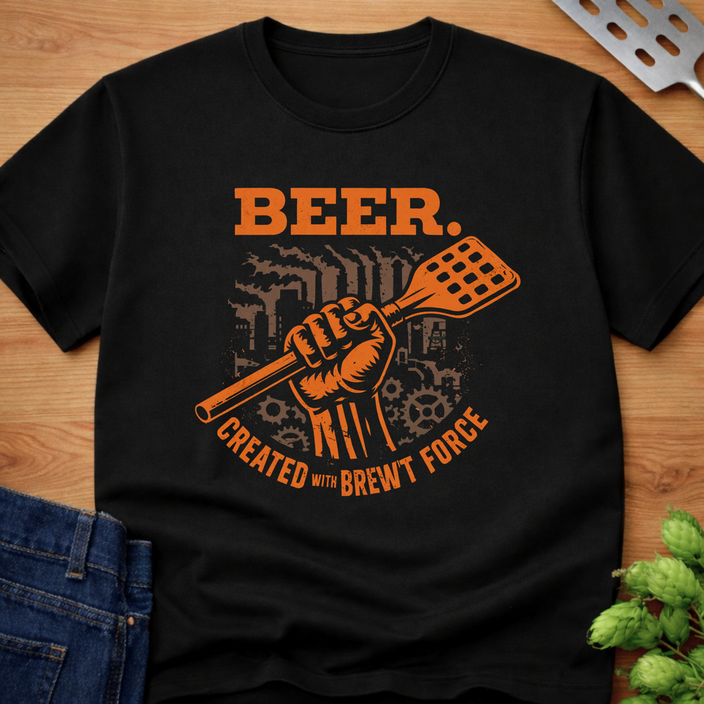 Beer Created With Brew't Force T-Shirt