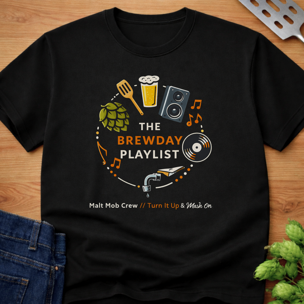 The BrewDay Playlist T-Shirt