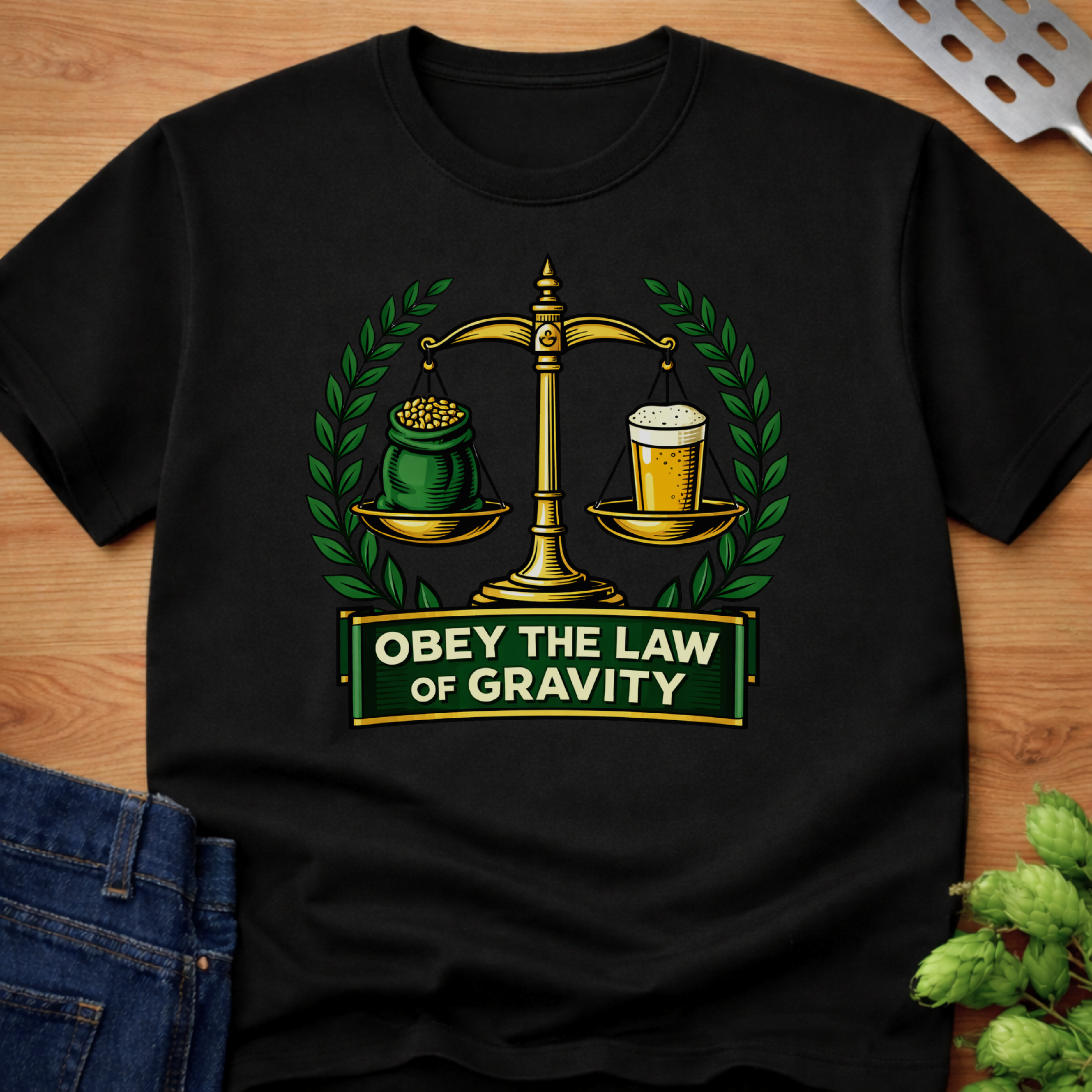 Obey The Law Of Gravity T-Shirt