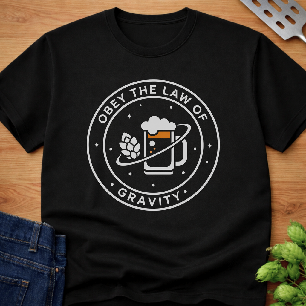 Obey The Law Of Gravity (NASA) T-Shirt