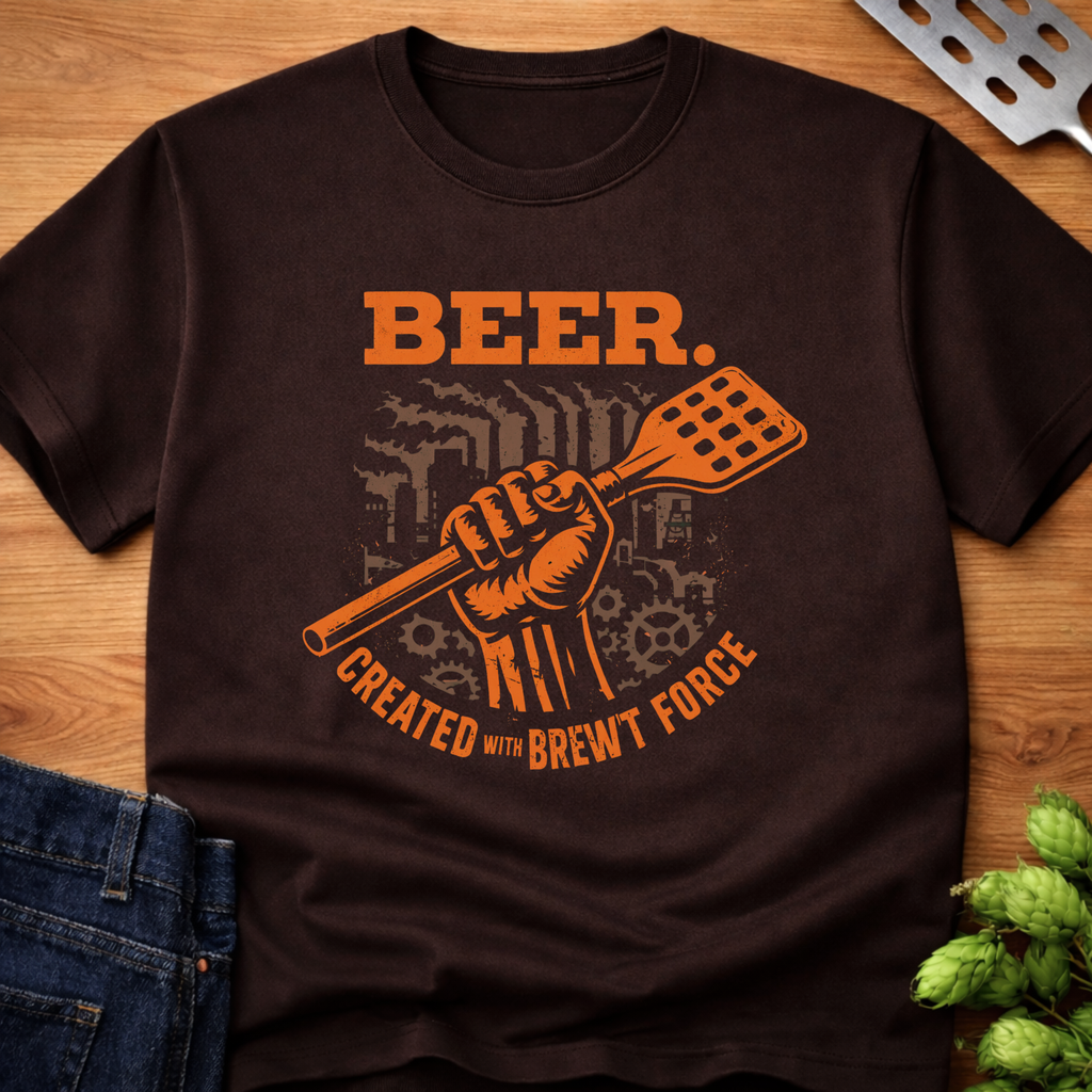 Beer Created With Brew't Force T-Shirt