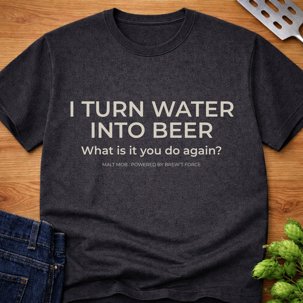 I Turn Water Into Beer T-Shirt