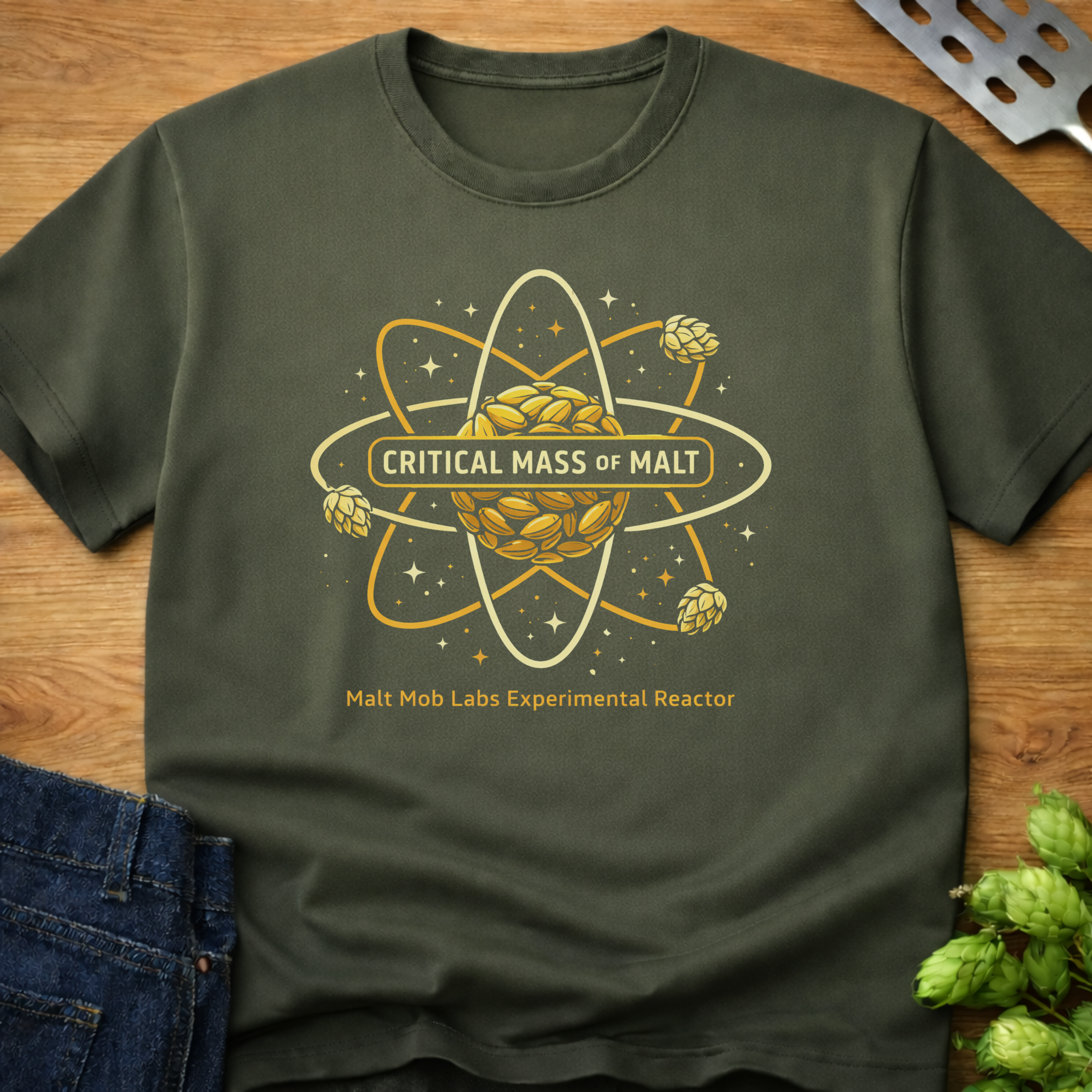 Critical Mass of Malt T-Shirt