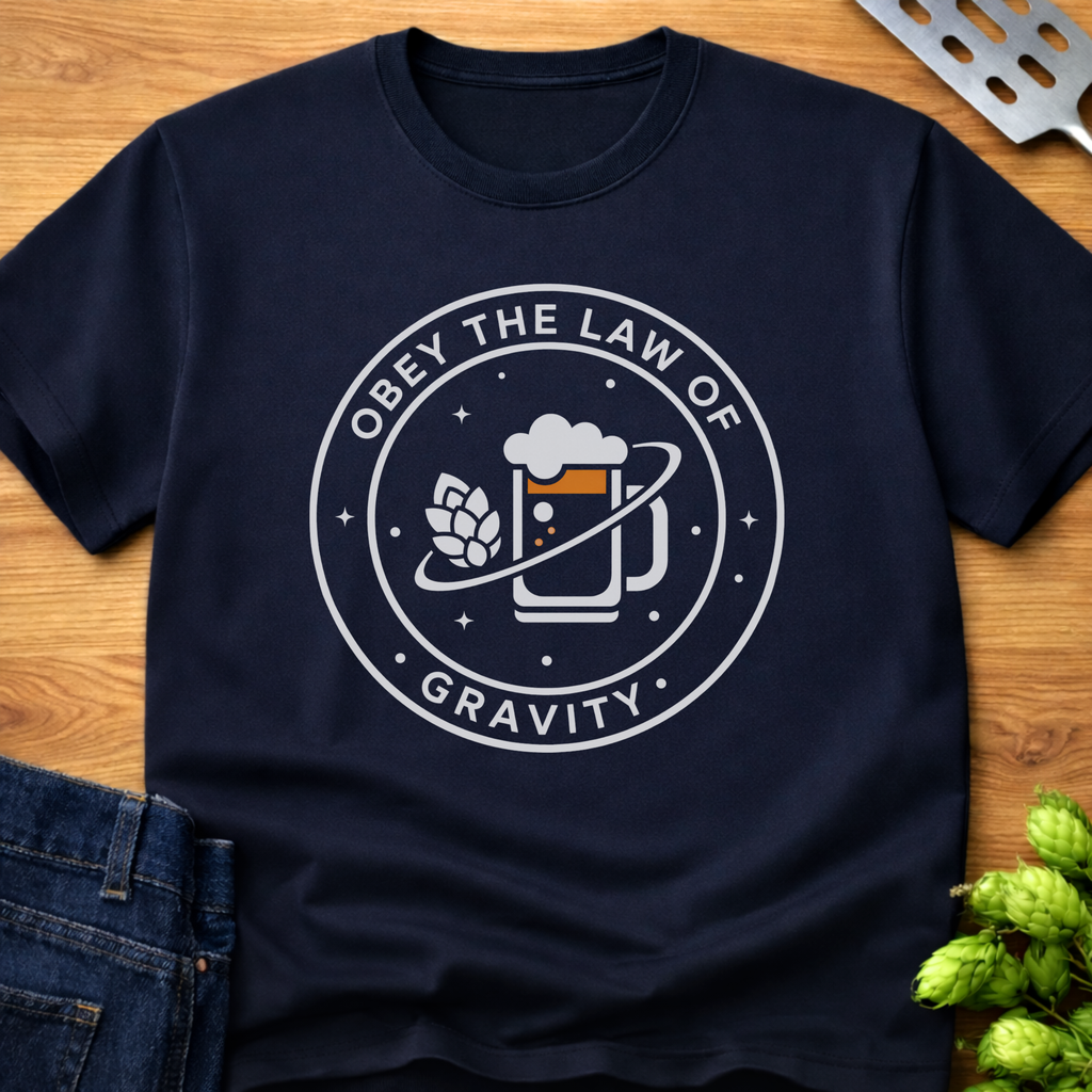 Obey The Law Of Gravity (NASA) T-Shirt