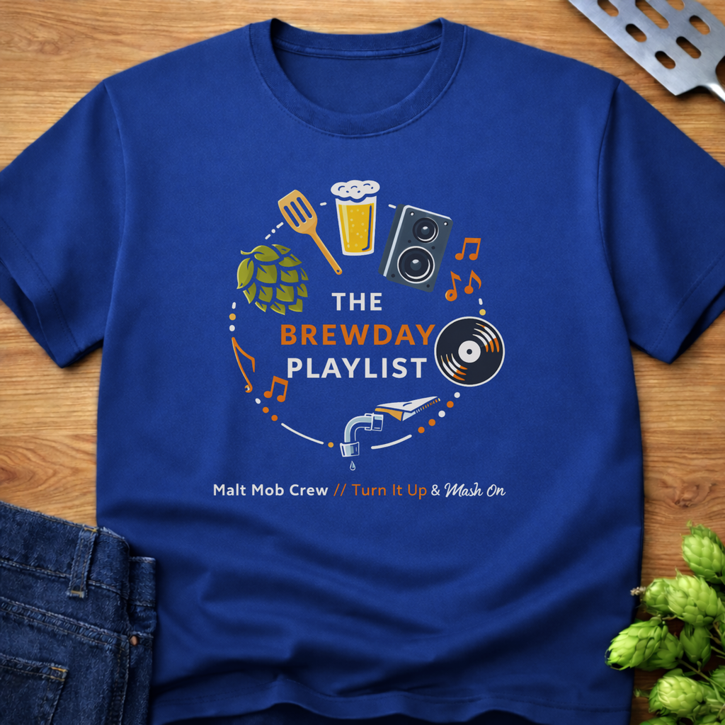 The BrewDay Playlist T-Shirt