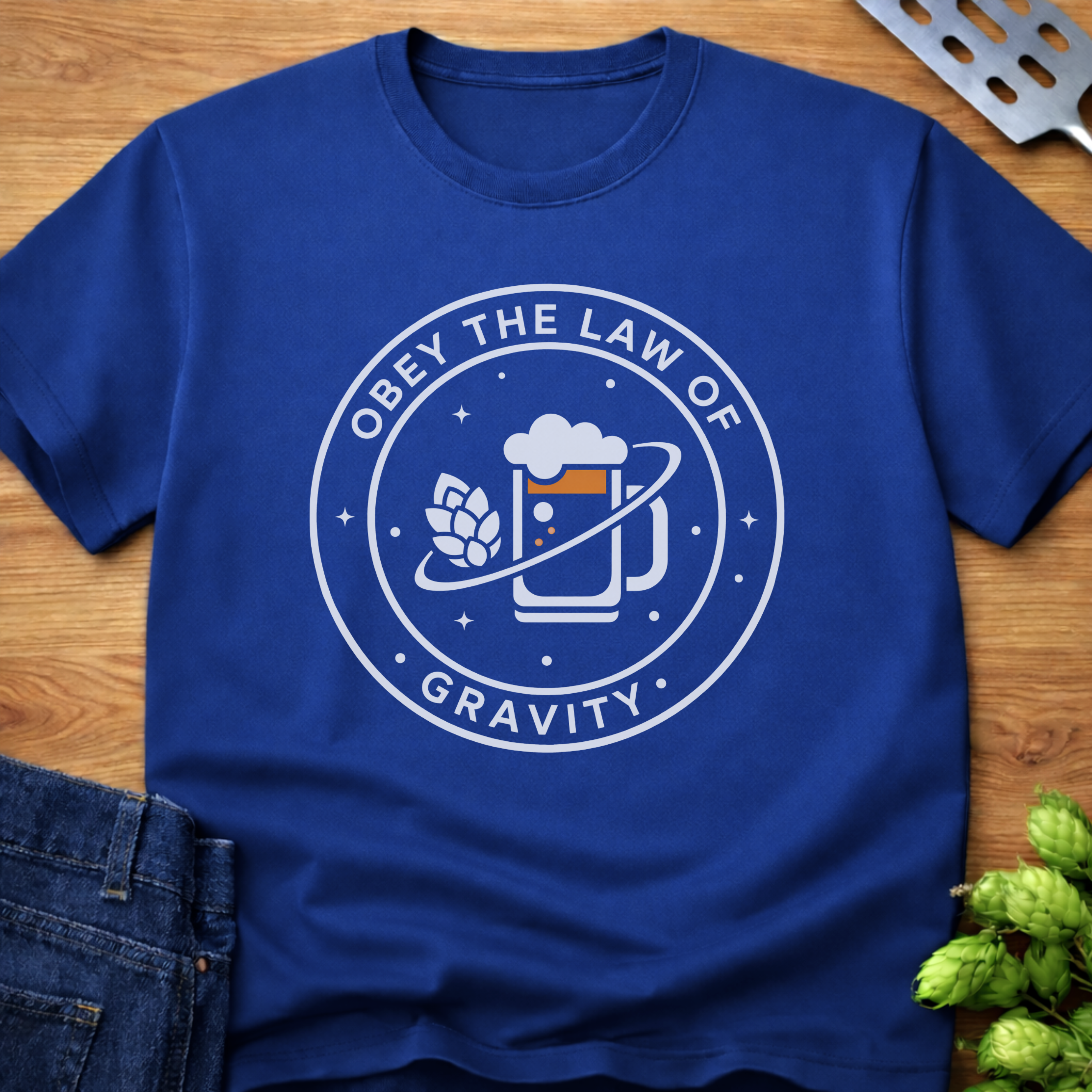 Obey The Law Of Gravity (NASA) T-Shirt