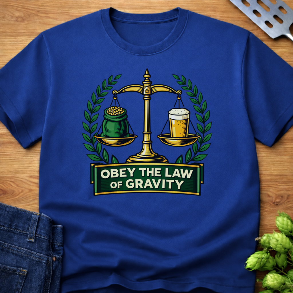 Obey The Law Of Gravity T-Shirt