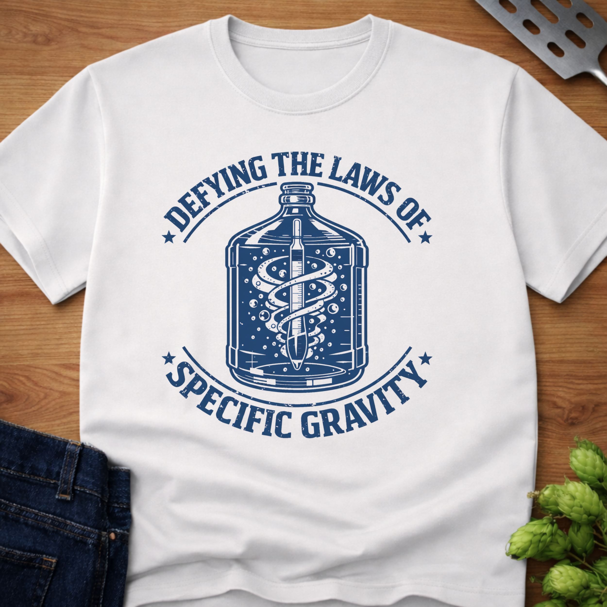 Defying The Laws Of Gravity (Space Carboy) T-Shirt